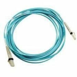 HPE LC to LC Multi-mode OM3 2-Fiber 2.0m 1-Pack Fiber Optic Cable - 6.56 ft Fiber Optic Network Cable for Network Device, Switch - First End: 2 x LC Network - Male - Second End: 2 x LC Network - Male - 10 Gbit/s - 50/125 µm - Blue - 1