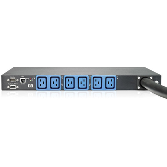 HPE 6-Outlet Power Distribution Unit - CS8365C - 6 x IEC 60320 C19 - 230 V AC - 14.39 kW - 1U - Rack-mountable