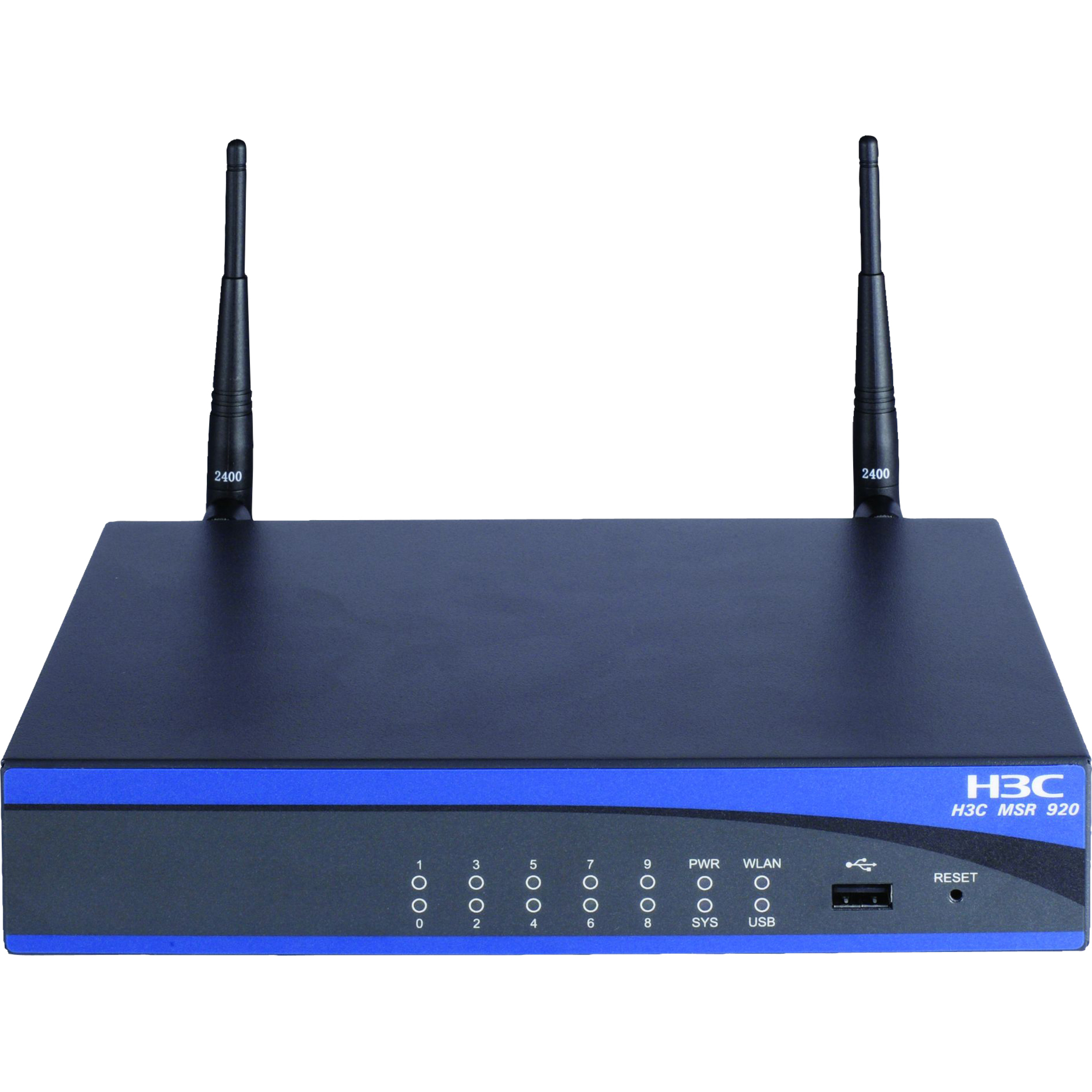 HPE A-MSR920 Multi-Service Router - 10 Ports - 8 RJ-45 Port(s) - Slots256 MB - Fast Ethernet