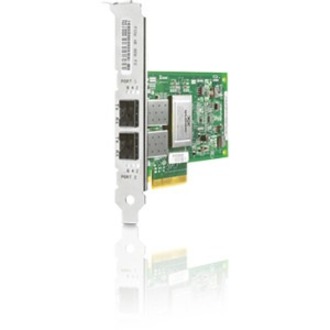 HPE 82Q 8Gb 2-port PCIe Fibre Channel Host Bus Adapter - PCI Express - 8 Gbit/s - 2 x Total Fibre Channel Port(s) - Plug-in Card