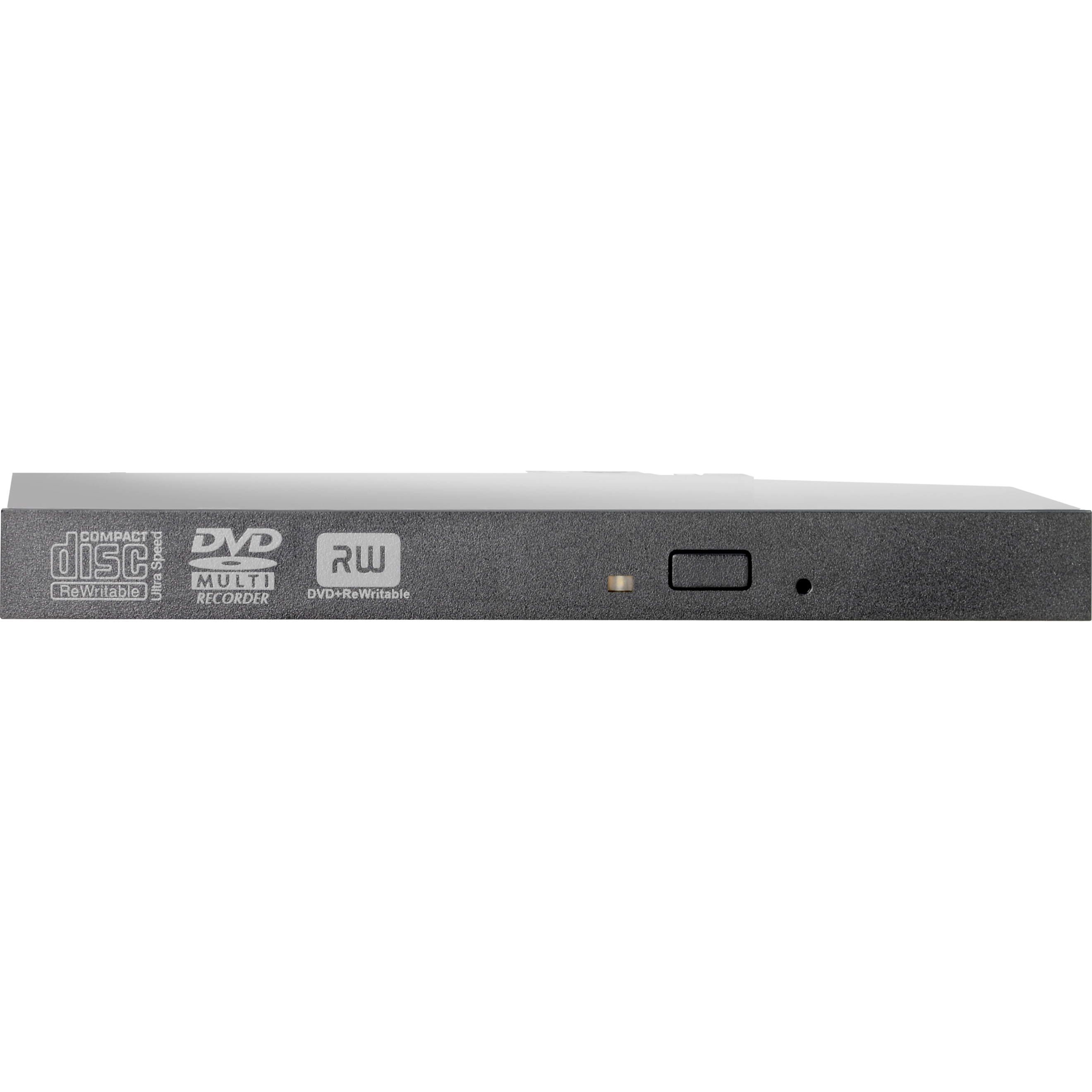 HPE DVD-Writer - Internal - 1 - Black - DVD-RAM/±R/±RW Support - 24x CD Write/24x CD Rewrite/24x CD Read - 8x DVD Write/8x DVD Rewrite/8x DVD Read - Double-layer Media Supported - SATA - Slimline
