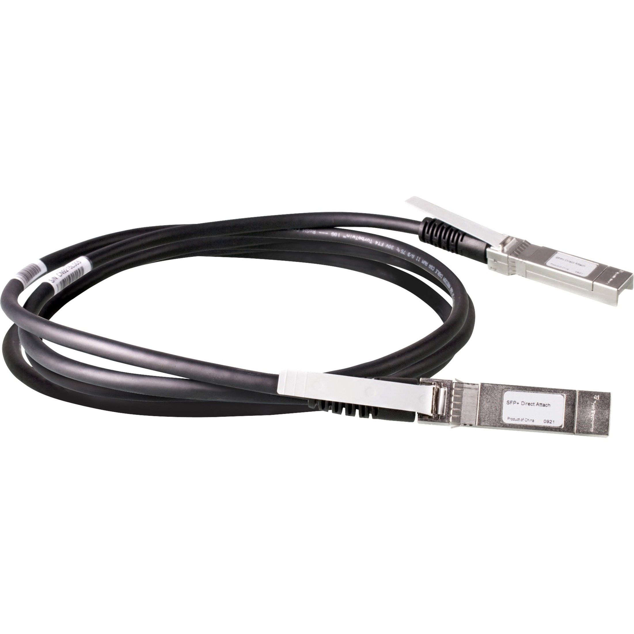 HPE JD097C X240 10G SFP+ SFP+ 3m DAC Cable - 9.84 ft SFP+ Network Cable for Network Device - First End: 1 x SFP+ Network - Second End: 1 x SFP+ Network - Black