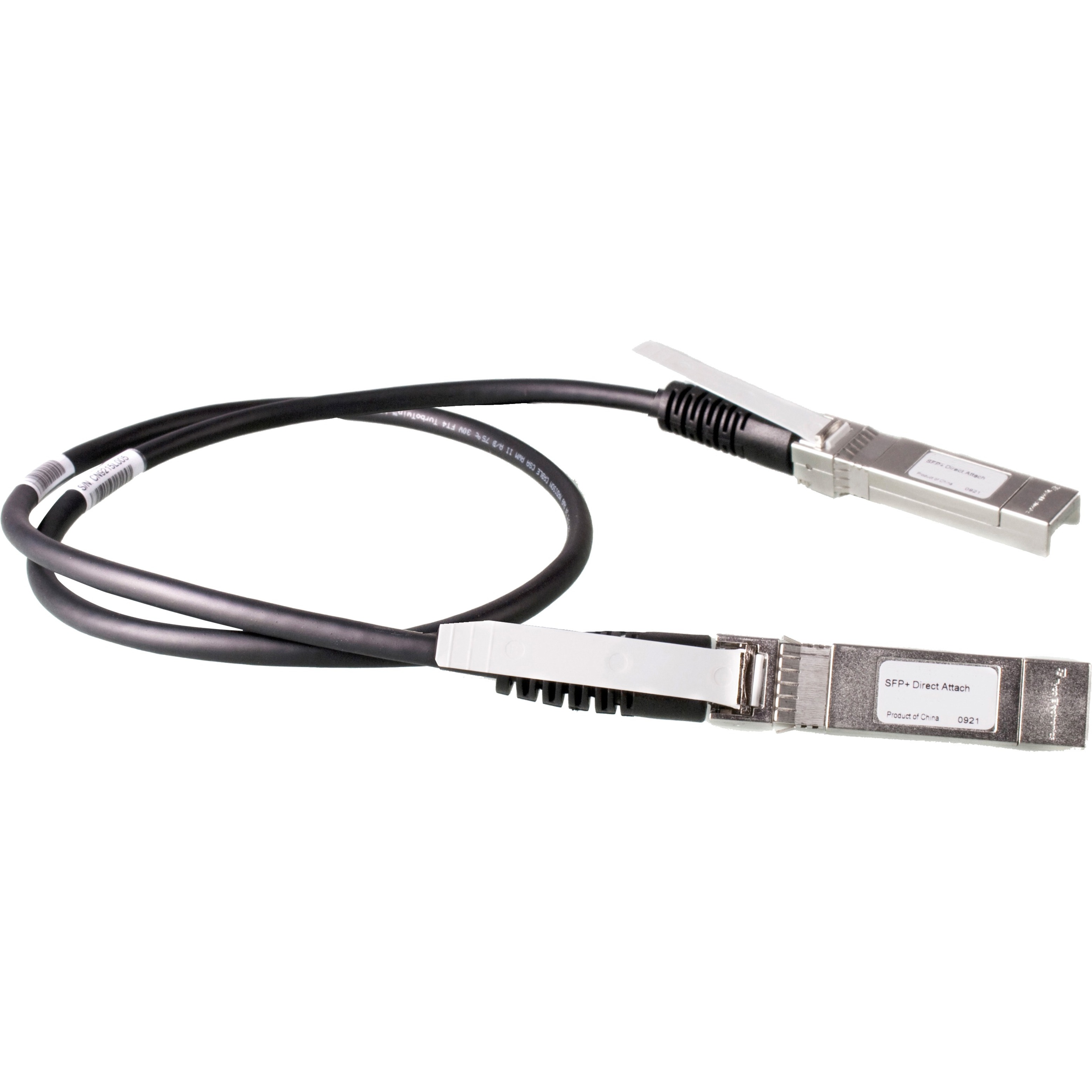 HPE JD095C X240 10G SFP+ to SFP+ 0.65m Direct Attach Copper Cable - 2.13 ft SFP+ Network Cable for Network Device - First End: 1 x SFP+ Network - Second End: 1 x SFP+ Network - Black