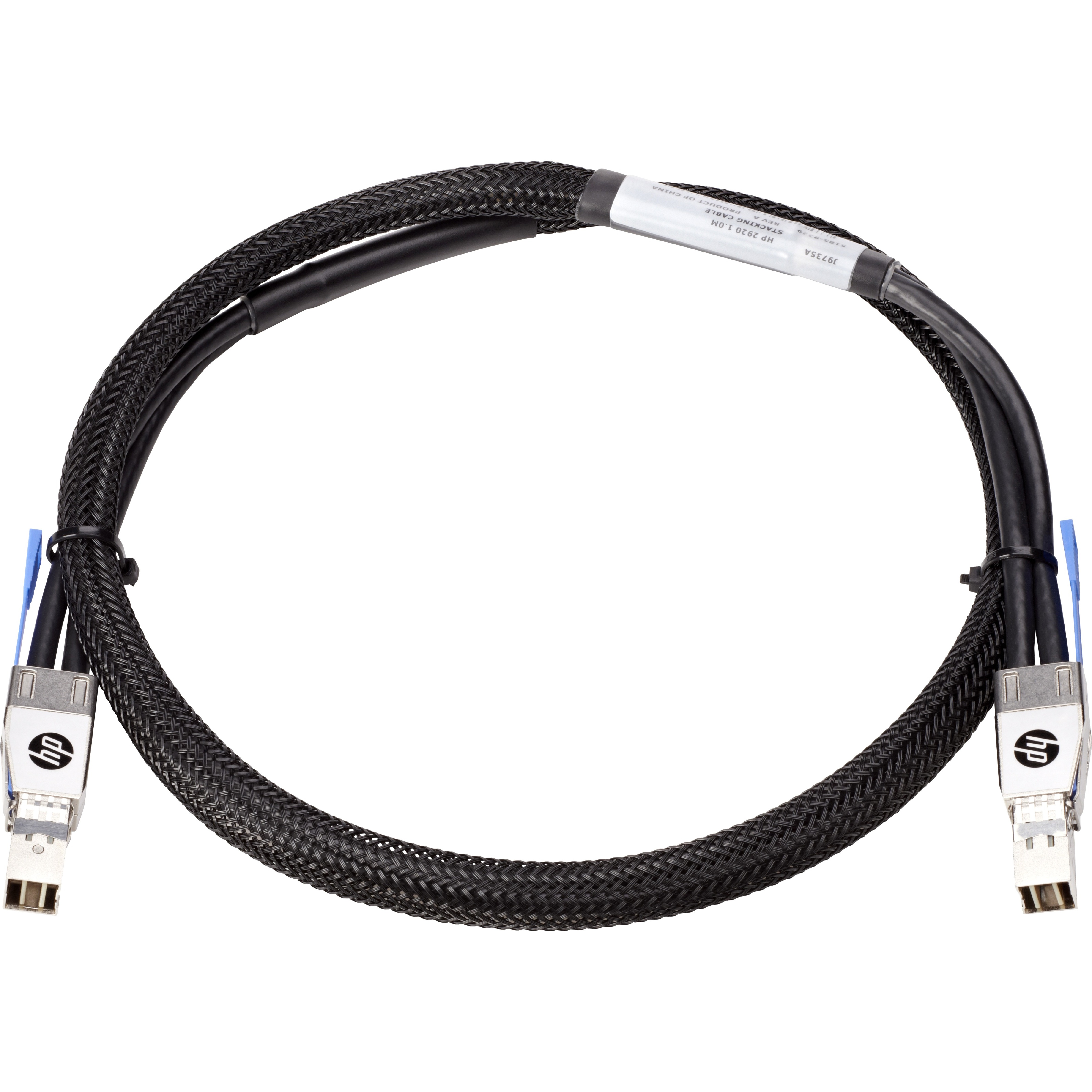 HPE 2920 1m Stacking Cable - 3.28 ft Network Cable for Network Device, Switch - Stacking Cable - Black