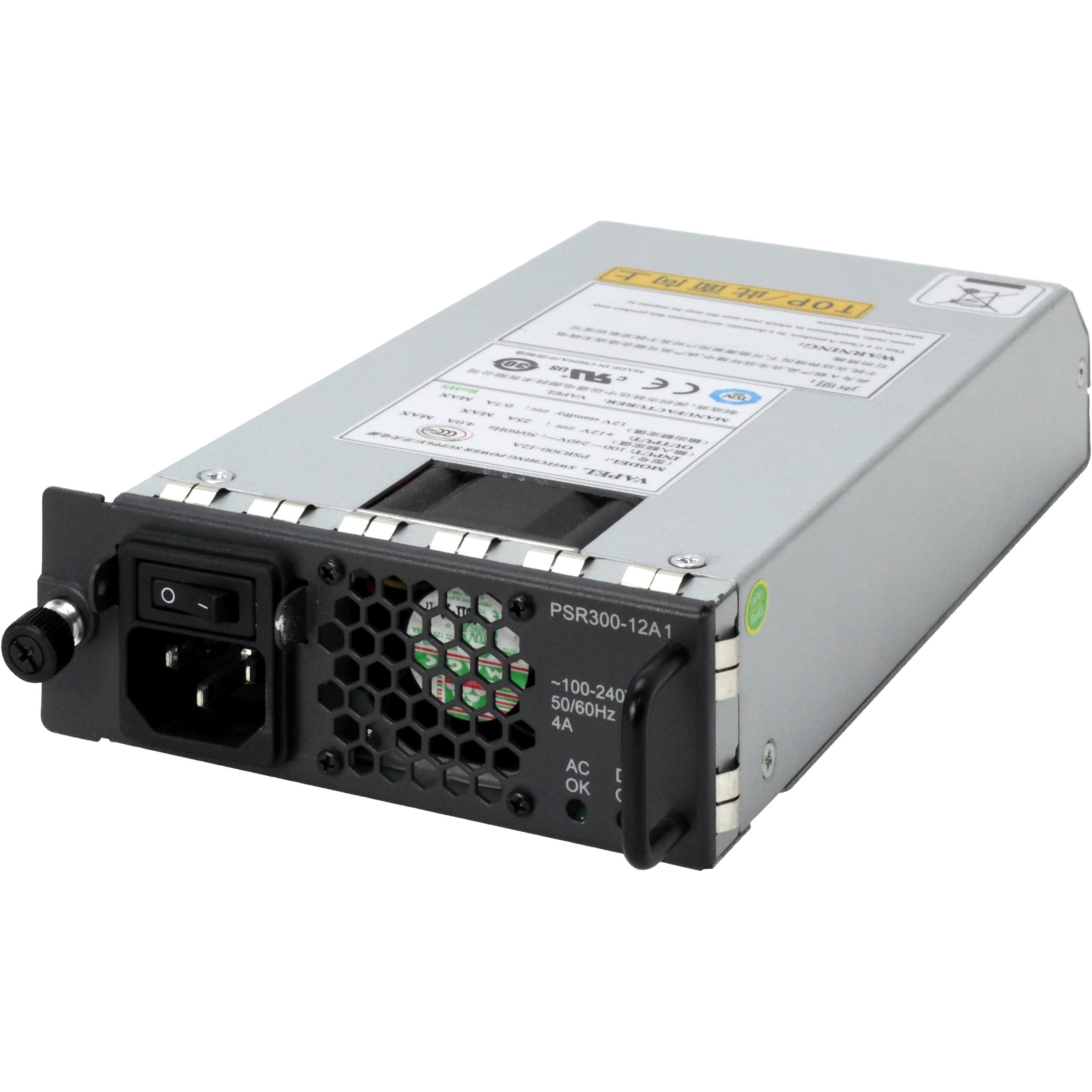 HPE X351 300W 100-240VAC to 12VDC Power Supply - 110 V AC, 220 V AC