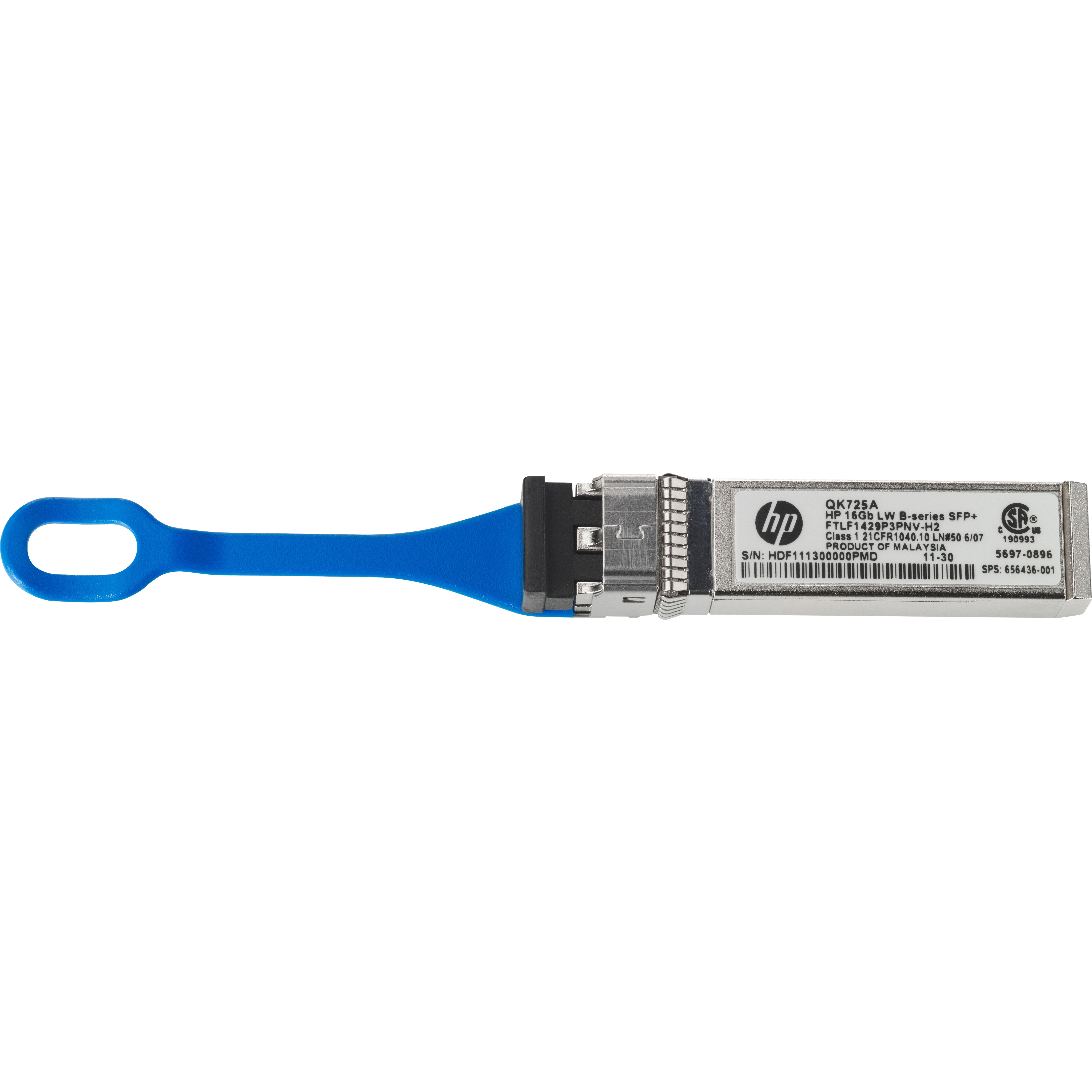 HPE StoreFabric 16Gb FC/10GbE 100m SR SFP+ Transceiver - For Data Networking, Optical Network - 1 x LC Duplex 10GBase-SR Network - 1