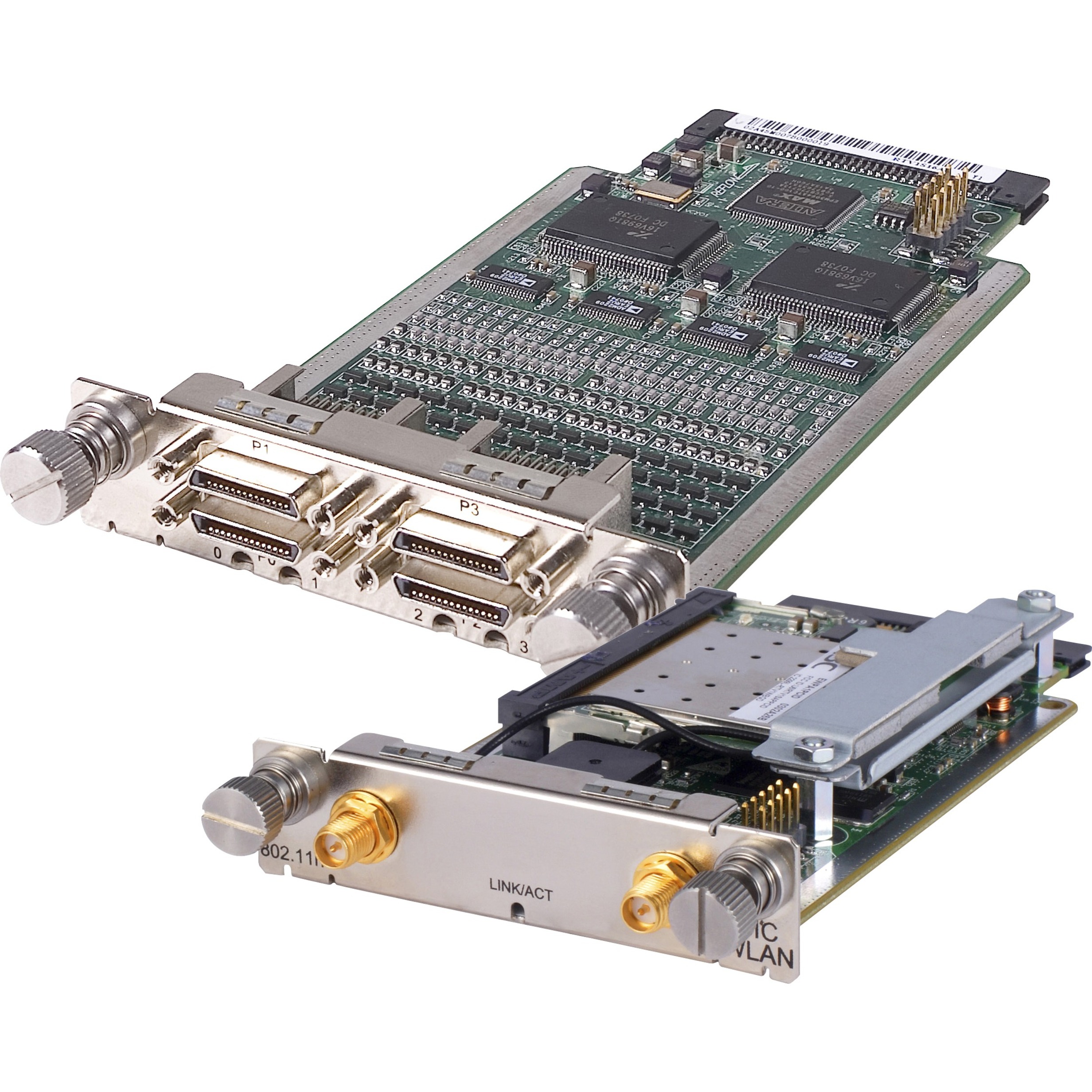 HPE MSR 4-Port Gig-T Switch SIC Module - For Switching Network - 4 x RJ-45 10/100/1000Base-T LAN - view 1