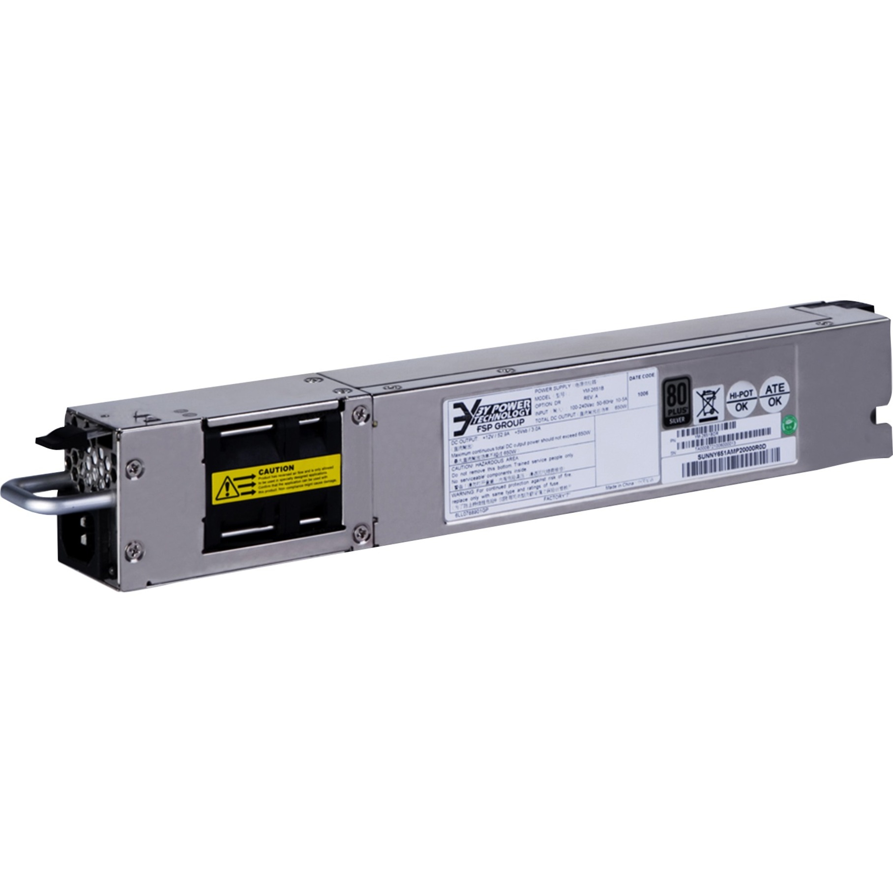 HPE A58x0AF Back (Power Side) to Front (Port Side) Airflow 300W AC Power Supply - 120 V AC, 230 V AC