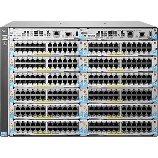 HPE 5412R zl2 Switch - Manageable - Refurbished - 3 Layer Supported - Modular - 7U - Rack-mountable