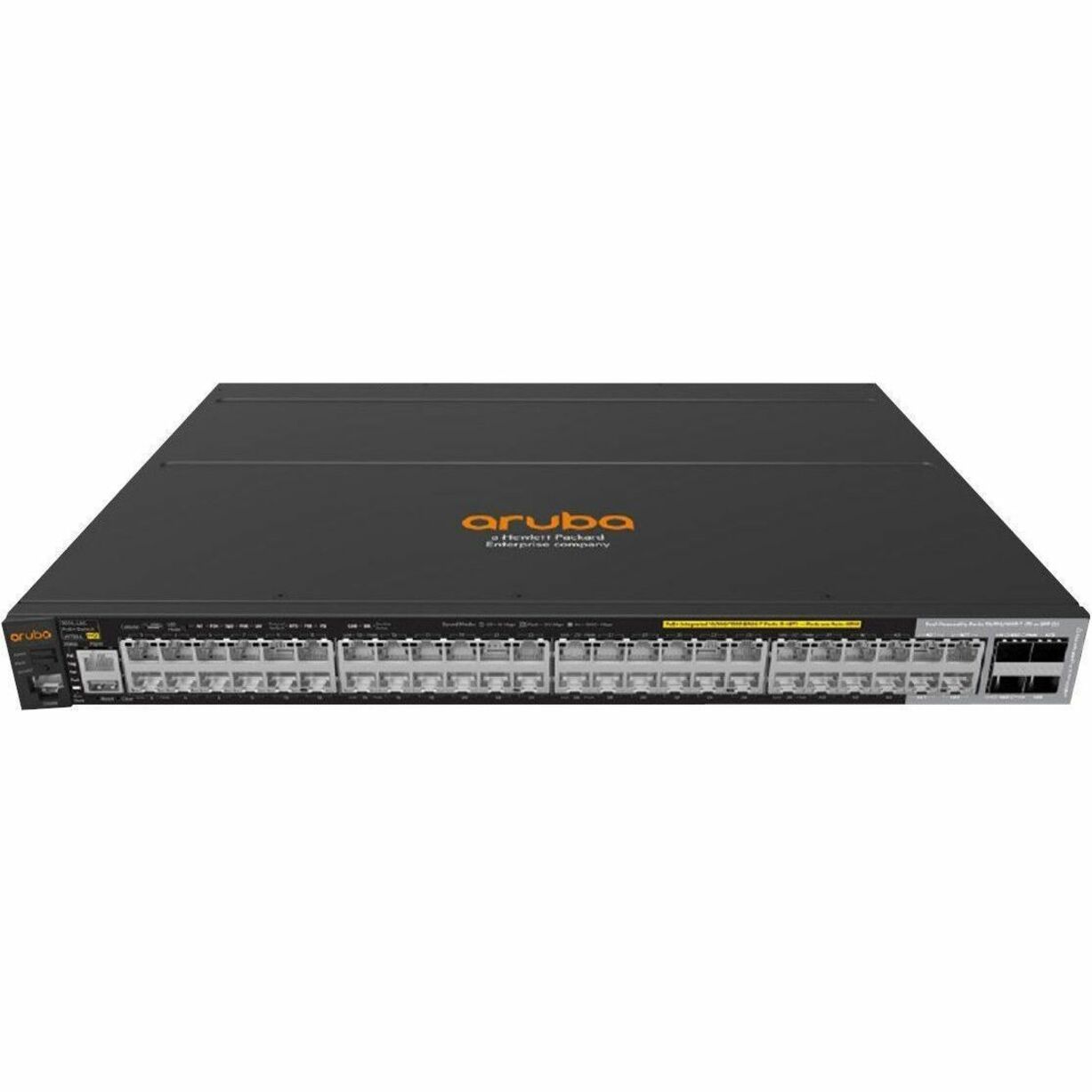 HPE 2920-48G-PoE+ 740W Switch - 48 Ports - Manageable - Gigabit Ethernet - 10/100/1000Base-T, 1000Base-X - Refurbished - 2 Layer Supported - Modular - 4 SFP Slots - Twisted Pair, Optical Fiber - 1U - Rack-mountable
