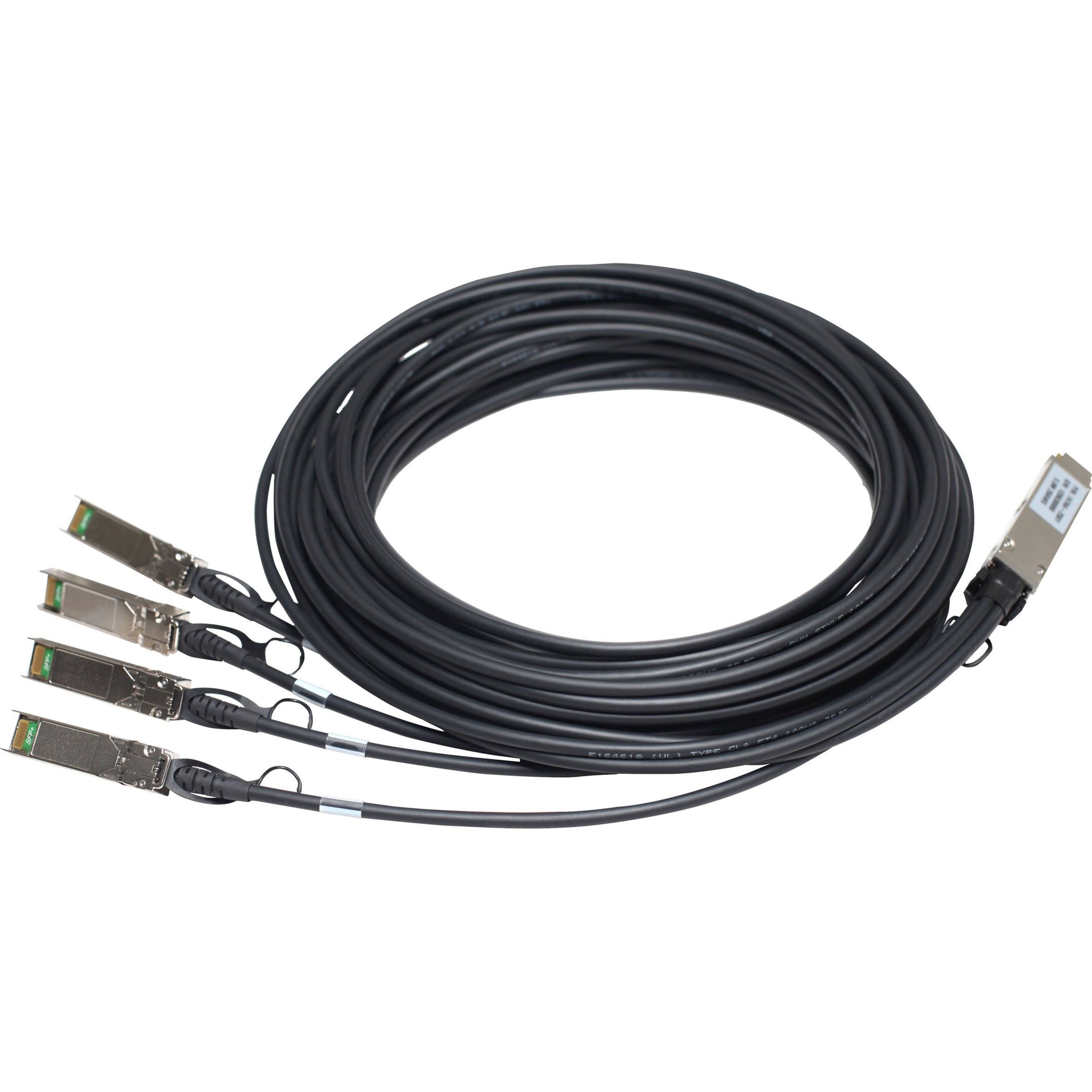 HPE X240 QSFP+ 4x10G SFP+ 3m DAC Cable - 9.84 ft QSFP+/SFP+ Network Cable for Network Device, Switch - First End: 4 x SFP+ Network - Second End: 1 x QSFP+ Network