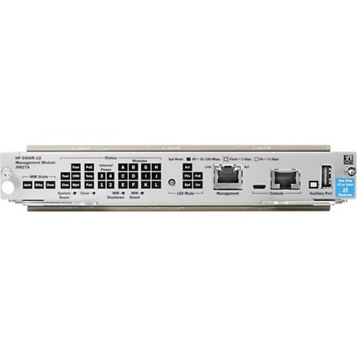HPE 5400R zl2 Management Module - For Network Management - 1 x Management, 1 x Management, 1 x Management, 1 x USB - 1
