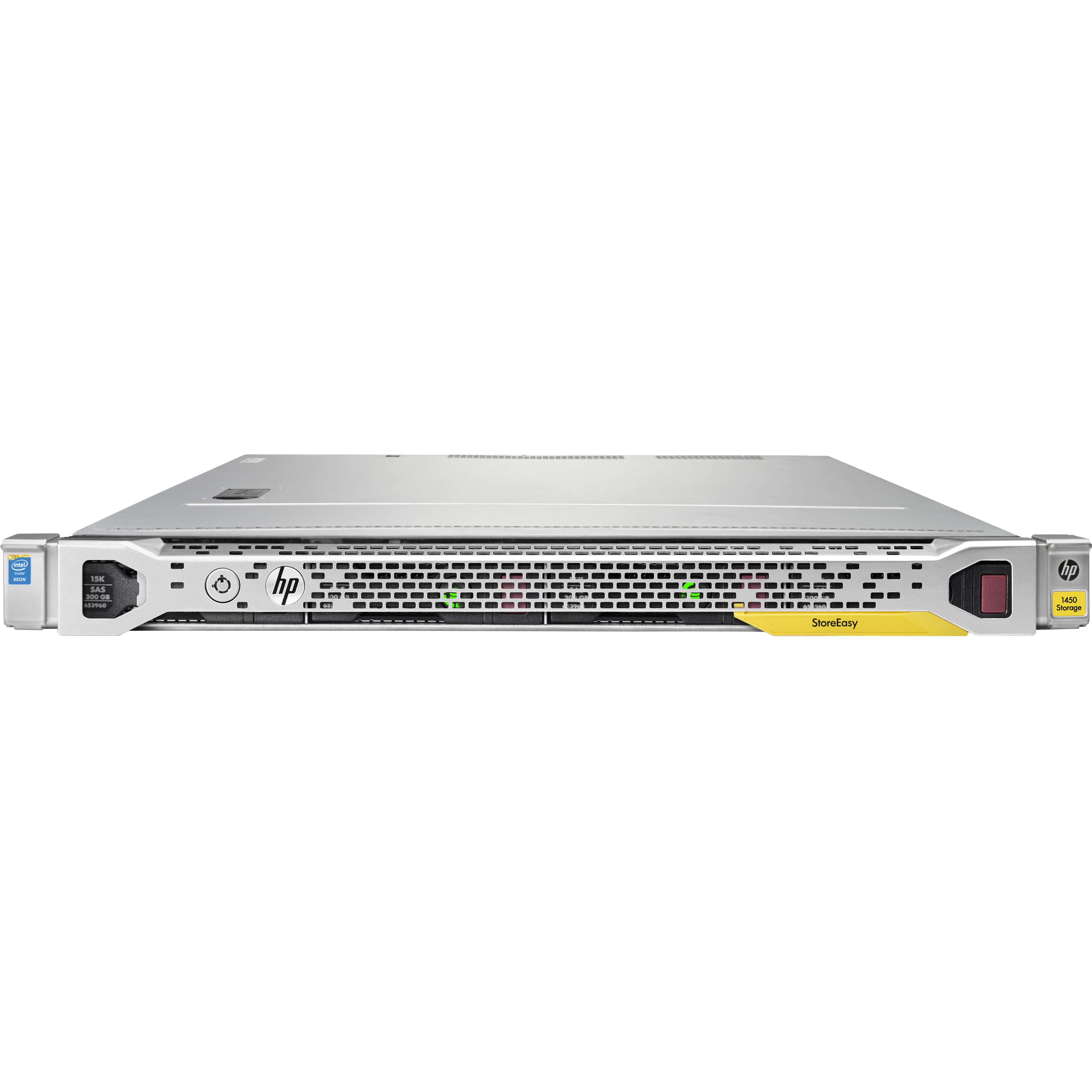 HPE StoreEasy 1450 16TB SATA Strg/S-Buy - 1 Xeon E5-2603 v3 Hexa-core (6 Core) 1.60 GHz - 4 x HDD Installed - 16 TB Installed HDD Capacity - Serial ATA/600, 6Gb/s SAS Controller - RAID Supported - 0, 1, 5, 6, 10, 50, 60 RAID Levels - 4 x Total Bays - Gigabit Ethernet - Network (RJ-45) - Windows Storage Server 2012 R2 Standard - iSCSI - 1U - Rack-mountable
