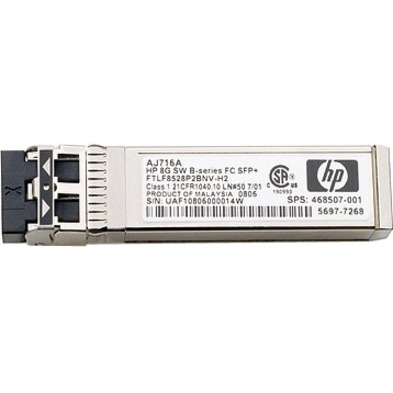 HPE B-Series 16Gb SFP+SW Rfrbd XCVR - For Data Networking, Optical Network - 1 x 10GBase-SW Network