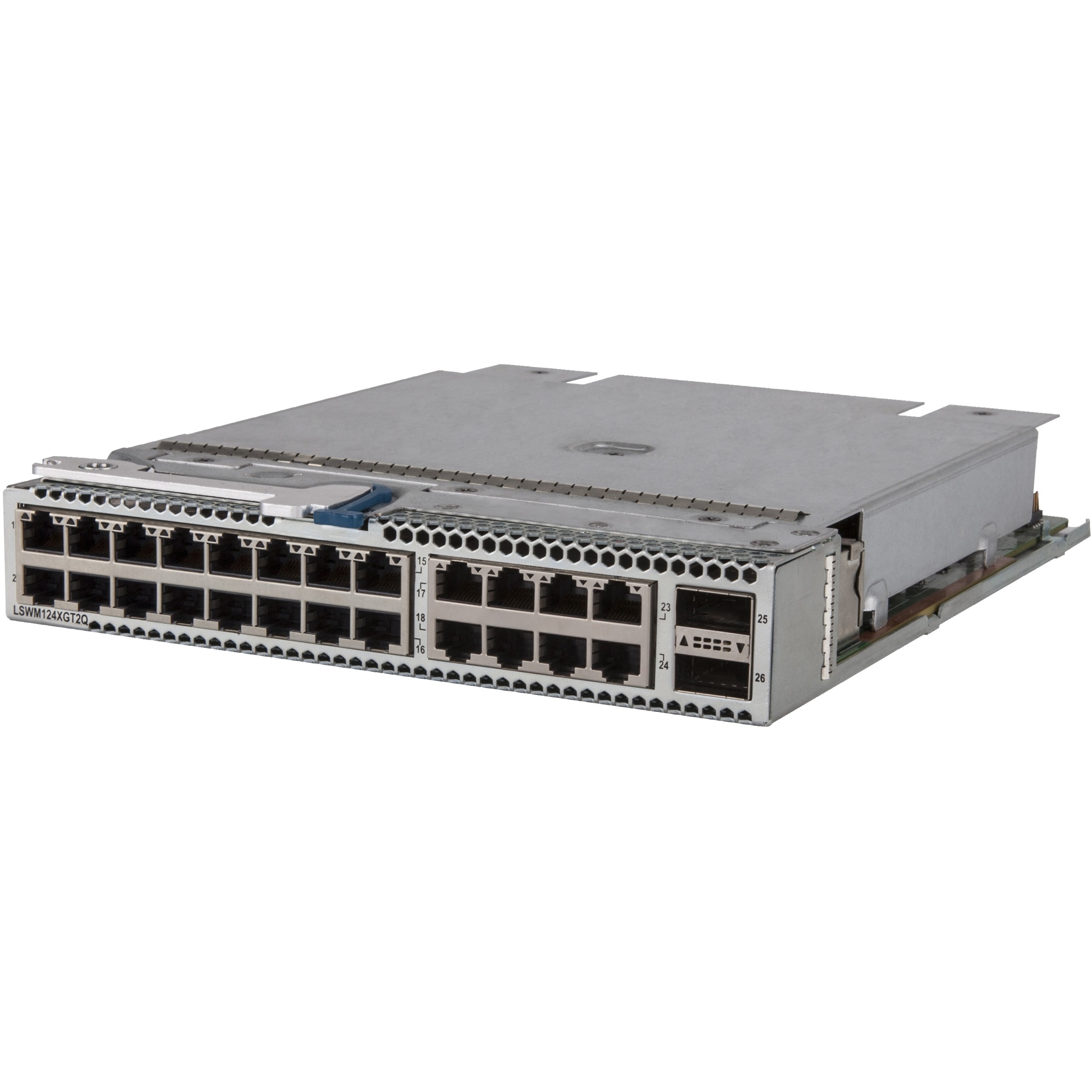 HPE 5930 24-port 10GBase-T and 2-port QSFP+ with MACsec Module - For Data Networking, Optical Network - 24 x RJ-45 10GBase-T LAN - 2 x Expansion Slots - 1