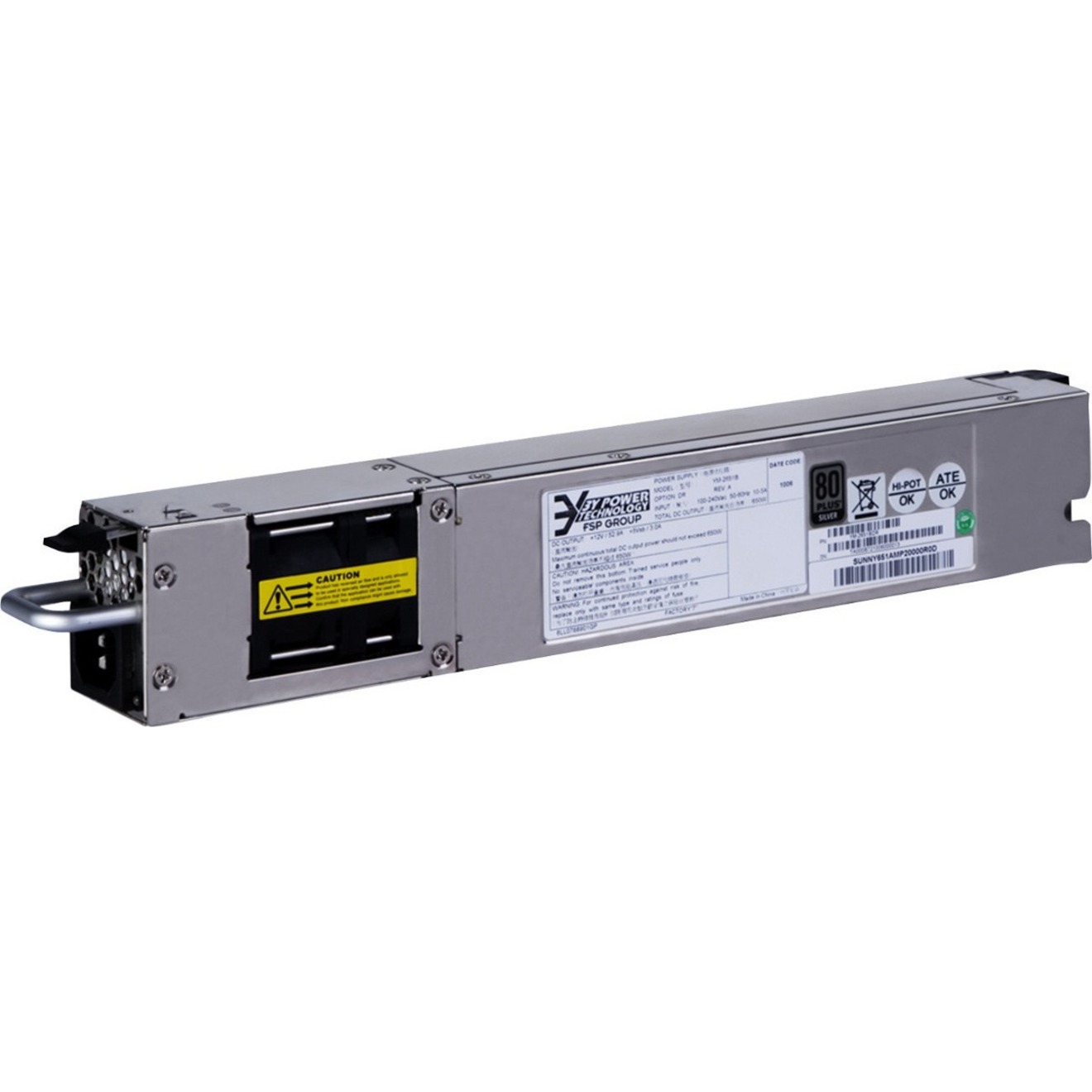 HPE A58x0AF Back (Power Side) to Front (Port Side) Airflow 300W AC Power Supply - 300 W
