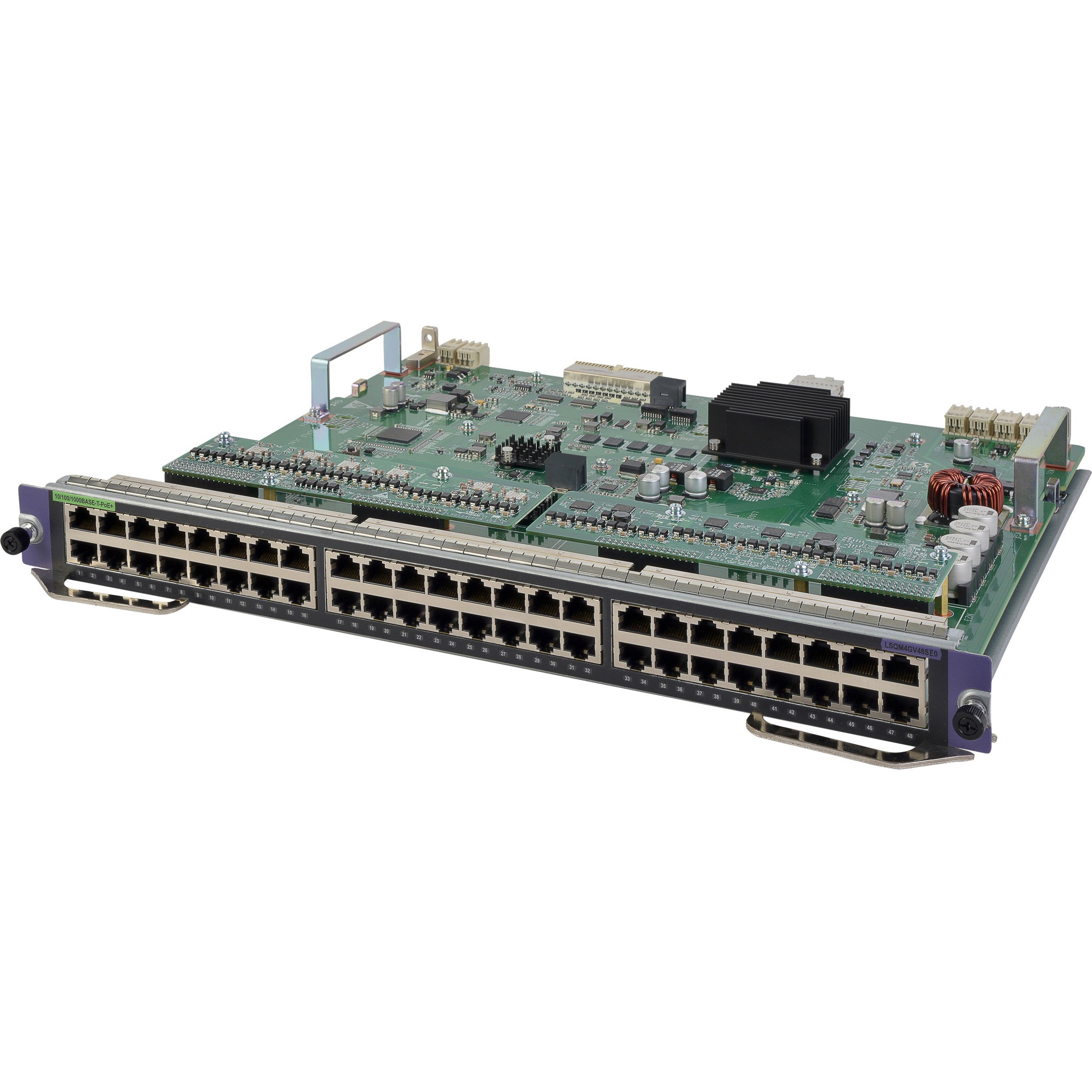 HPE 7500 48-port 1000BASE-T w/ PoE+ SE Module - For Data Networking - 48 x RJ-45 10/100/1000Base-TX PoE+ LAN - Twisted PairGigabit Ethernet - 1000Base-T - 1 Gbit/s - 1