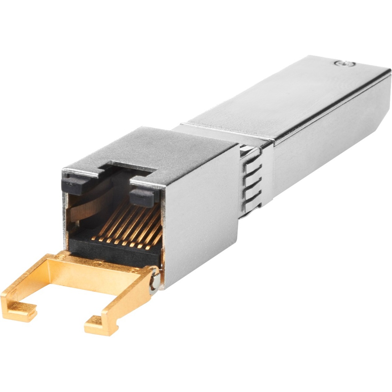 HPE 10GBaseT SFP+ Transceiver - For Data Networking - 1 x RJ-45 10GBase-T LAN - Twisted Pair10 Gigabit Ethernet - 10GBase-T - 10 Gbit/s - 0.03 km Maximum Distance