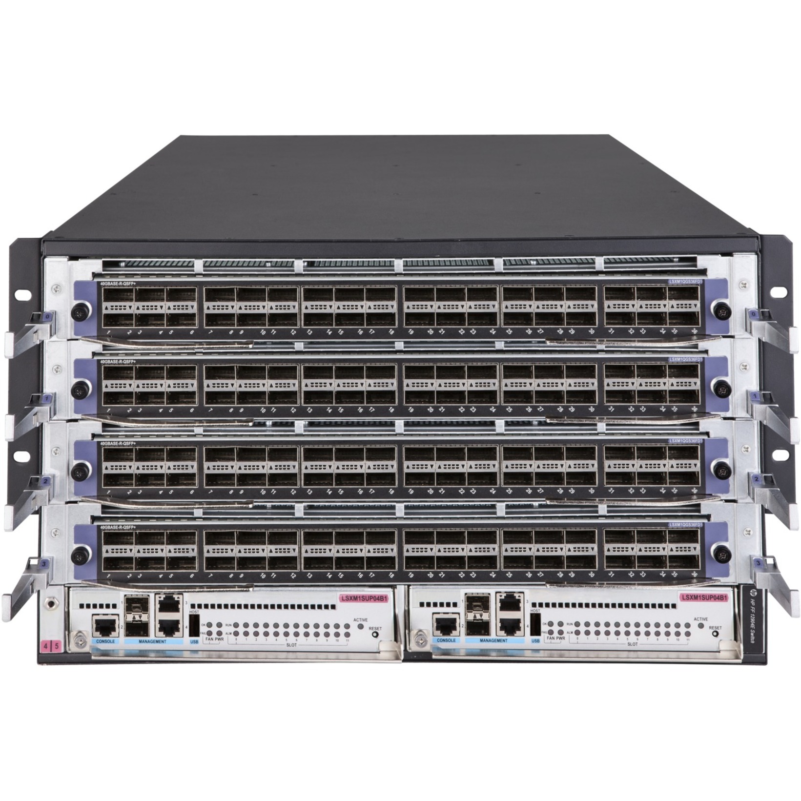 HPE FlexFabric 12904E Switch Chassis - Modular - 6U