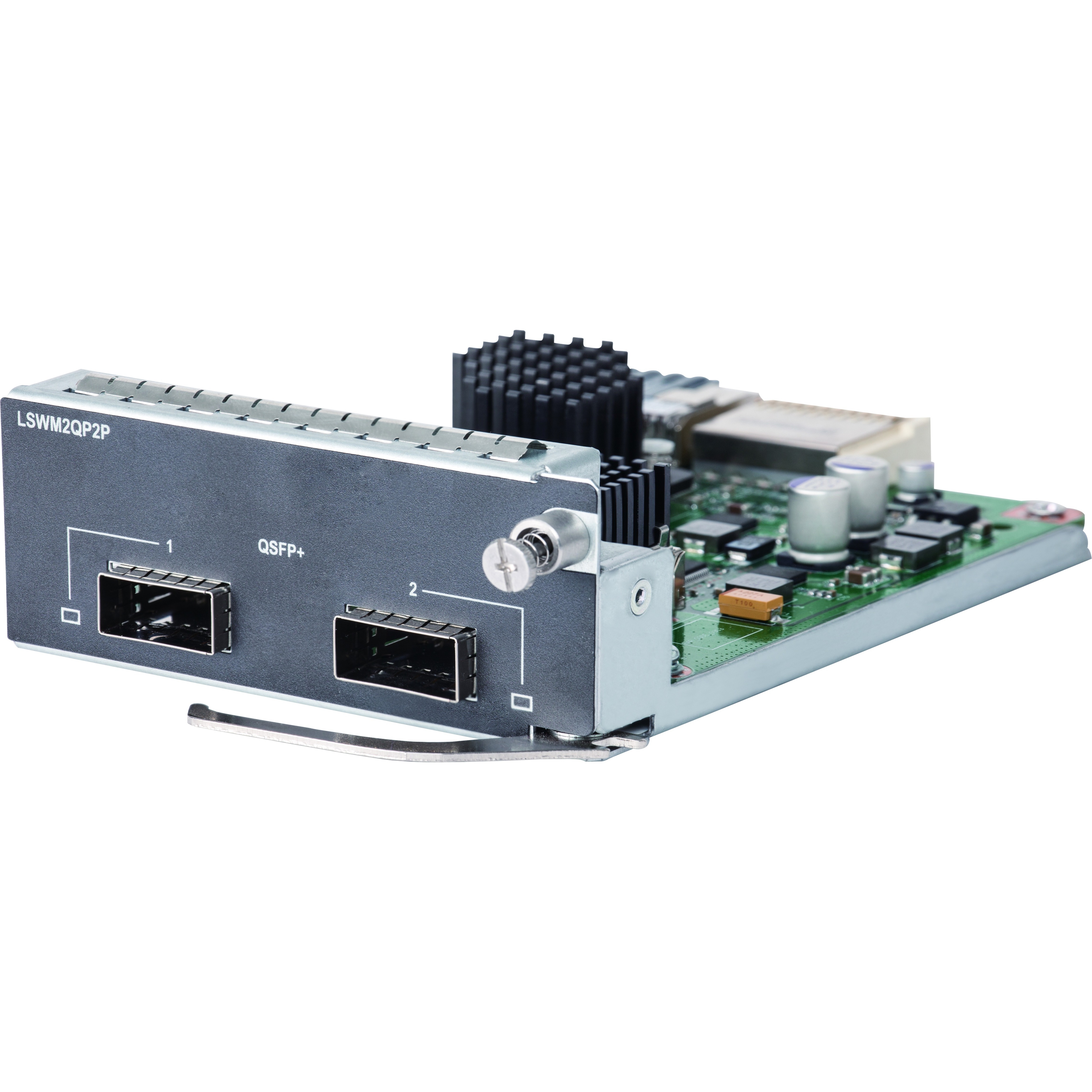HPE 5510 2-port QSFP+ Module - For Data Networking, Optical NetworkOptical Fiber40 Gigabit Ethernet - 40GBase-X - 2 x Expansion Slots - QSFP+ - 1