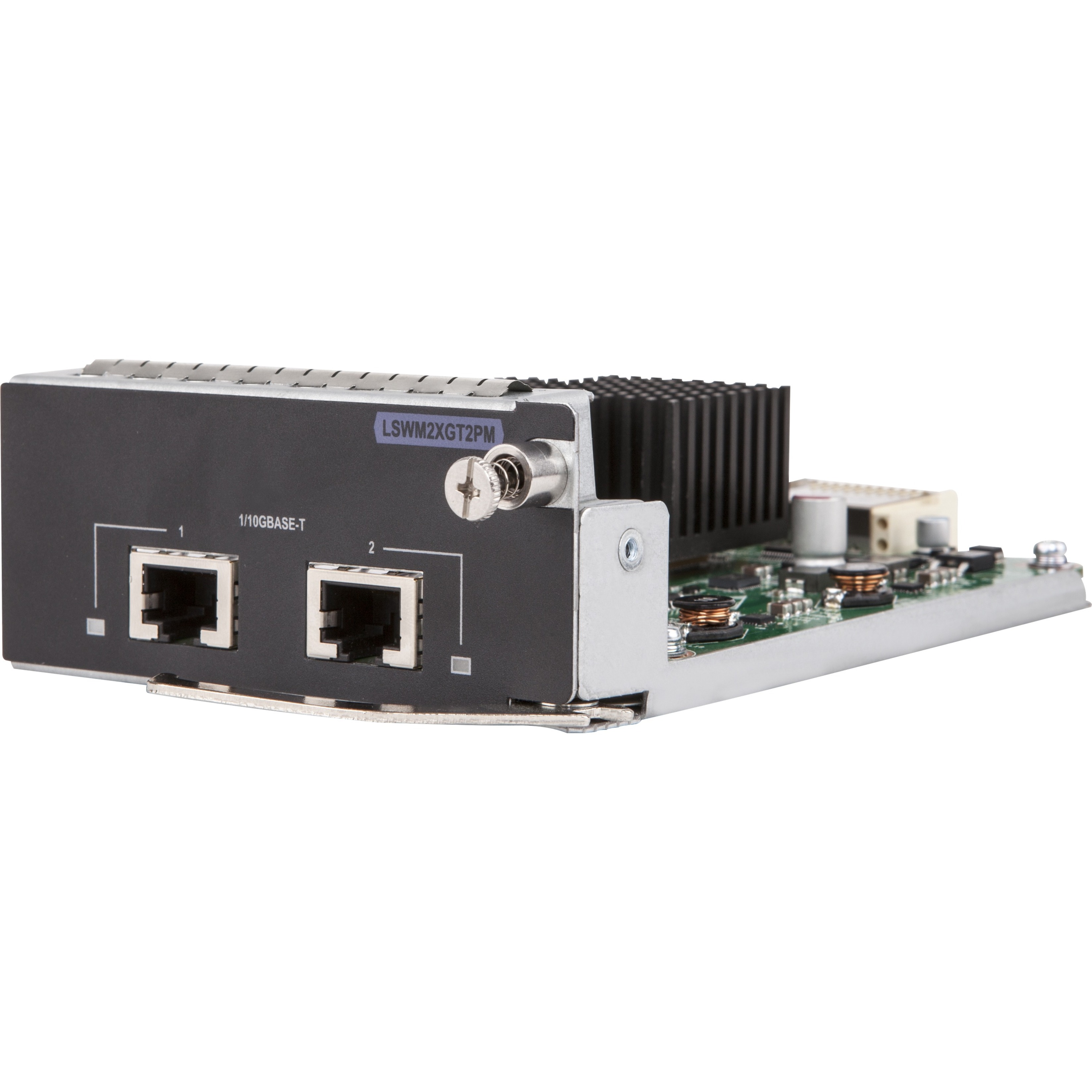 HPE 5130/5510 10GBASE-T 2-port Module - For Data NetworkingTwisted Pair10 Gigabit Ethernet - 10GBase-T - 2 x Expansion Slots