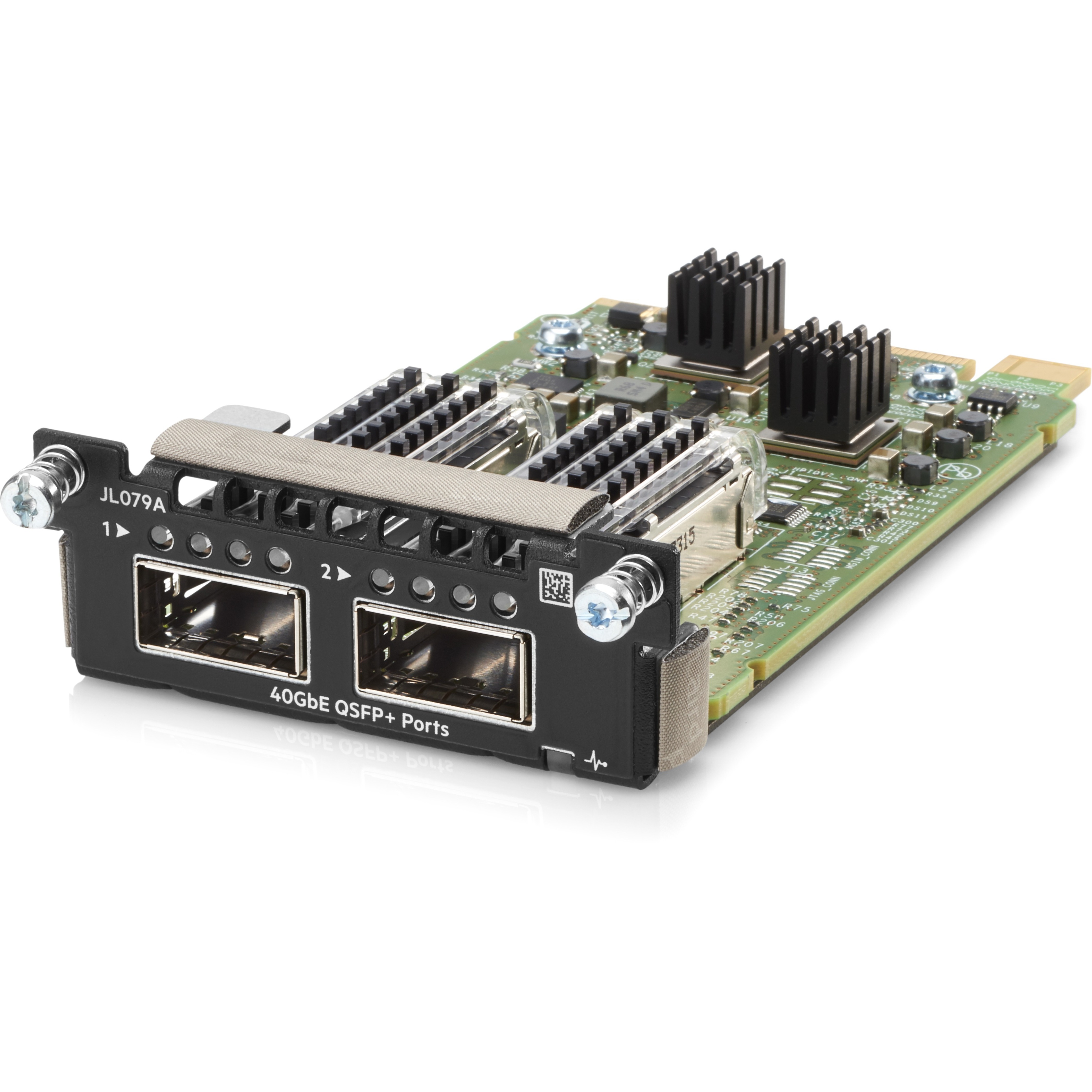 HPE Aruba 3810M 2QSFP+ 40GbE Module - For Data Networking, Optical NetworkOptical Fiber40 Gigabit Ethernet - 40GBase-X - 2 x Expansion Slots - QSFP+ - 1