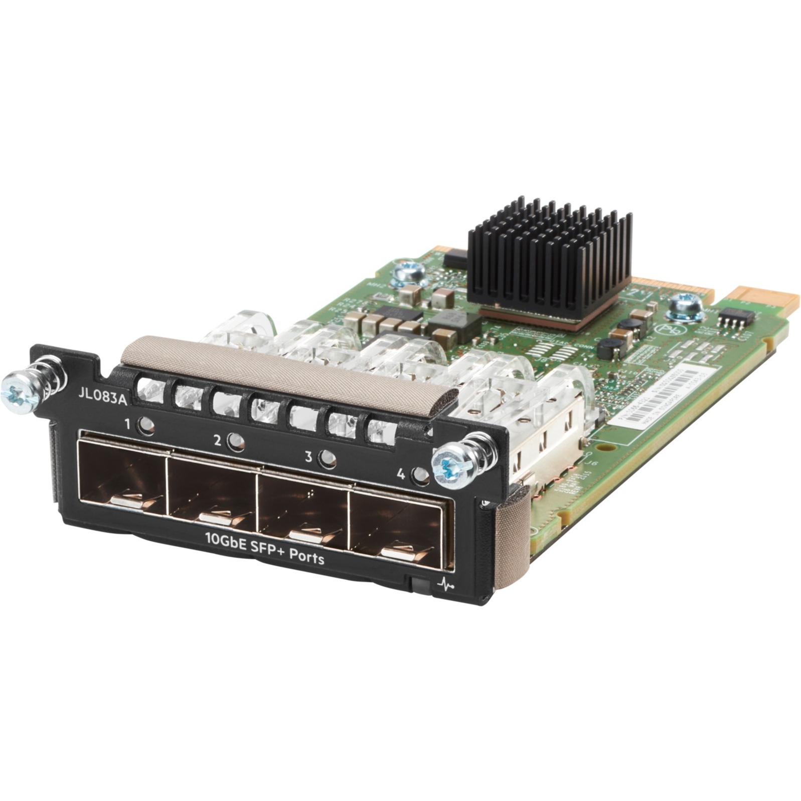 HPE Aruba 3810M 4SFP+ Module - For Data Networking, Optical NetworkOptical Fiber10 Gigabit Ethernet - 10GBase-X - 4 x Expansi