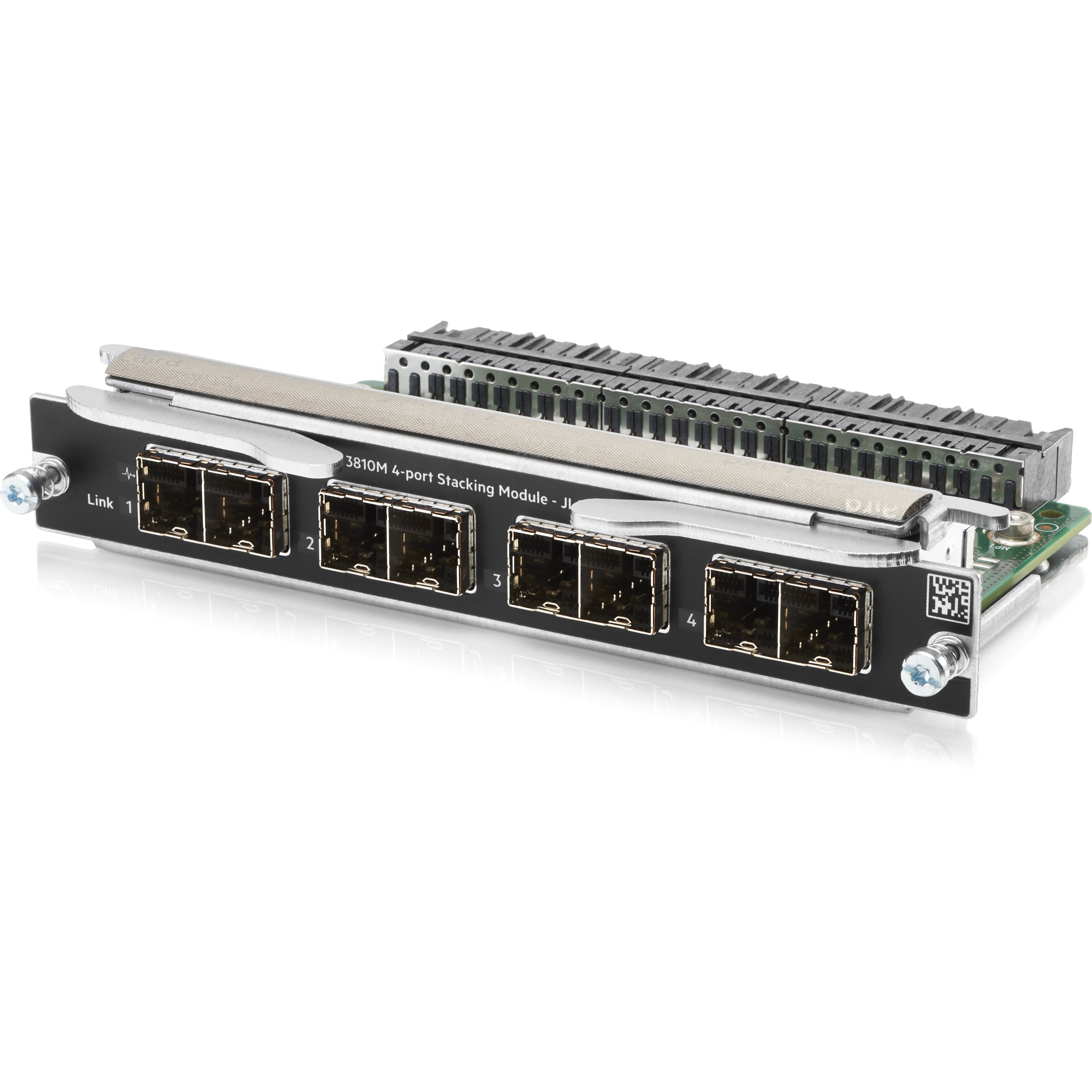 HPE Aruba 3810M 4-port Stacking Module - For Stacking - 4 x Expansion Slots - 1