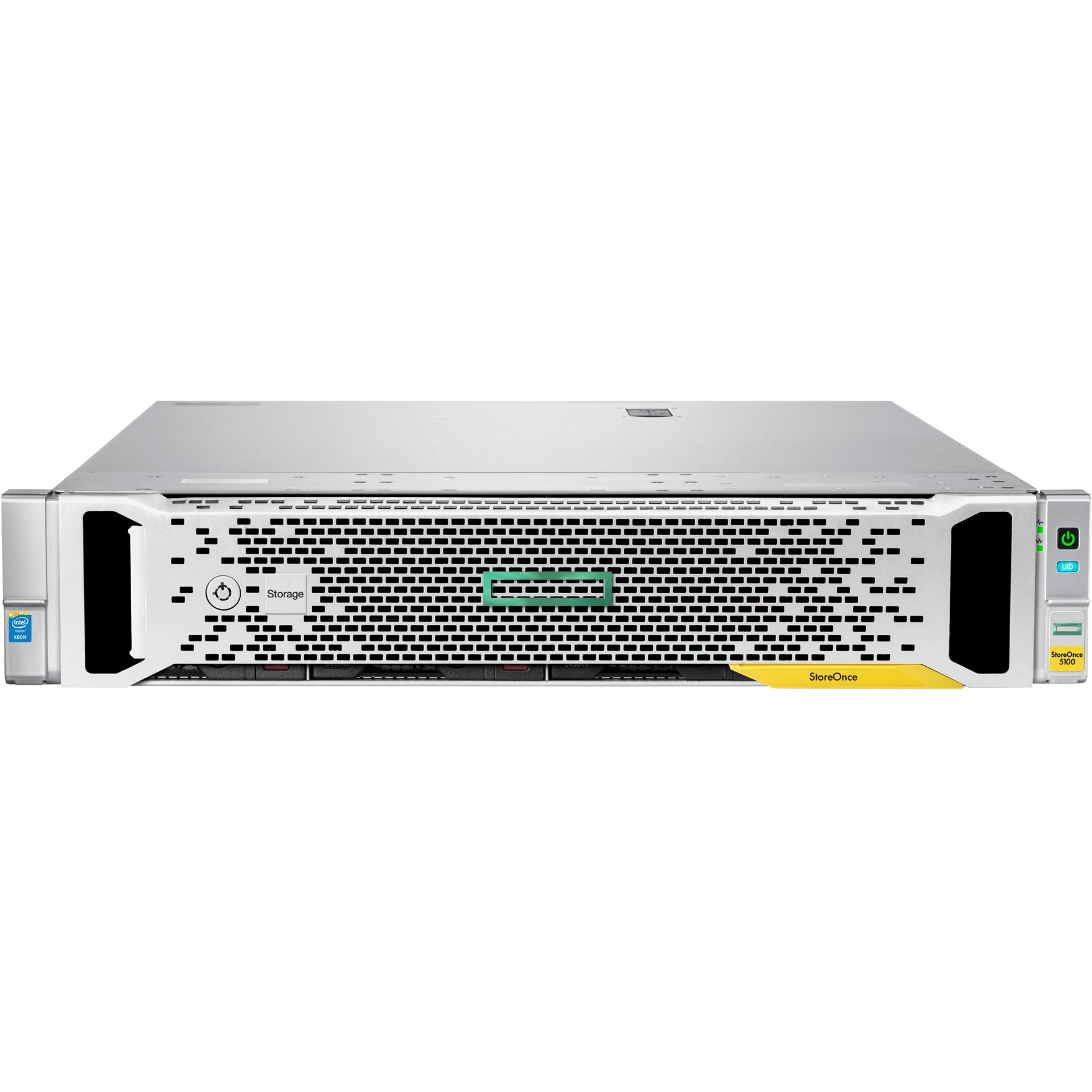 HPE StoreOnce 5100 48TB System - 12 x HDD Supported - 48 TB Installed HDD Capacity - Serial Attached SCSI (SAS) Controller - 6 RAID Levels - 12 x Total Bays - 12 x 3.5" Bay - 10 Gigabit Ethernet - Network (RJ-45) - 2U - Rack-mountable
