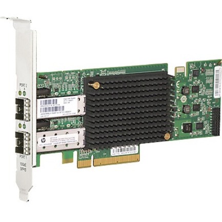 HPE Integrity CN1100E Dual Port Converged Network Adapter - PCI Express 2.0 x8 - 2 Port(s) - Optical Fiber - 10GBase-X - SFP+