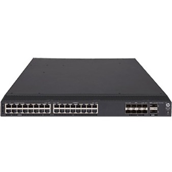 HPE FlexFabric 5700-32XGT-8XG-2QSFP+ Switch - 32 Ports - Manageable - 10 Gigabit Ethernet, 40 Gigabit Ethernet - 10GBase-T, 10GBase-T, 40GBase-X - Refurbished - 3 Layer Supported - Modular - Twisted Pair, Optical Fiber - 1U - Desktop, Rack-mountable