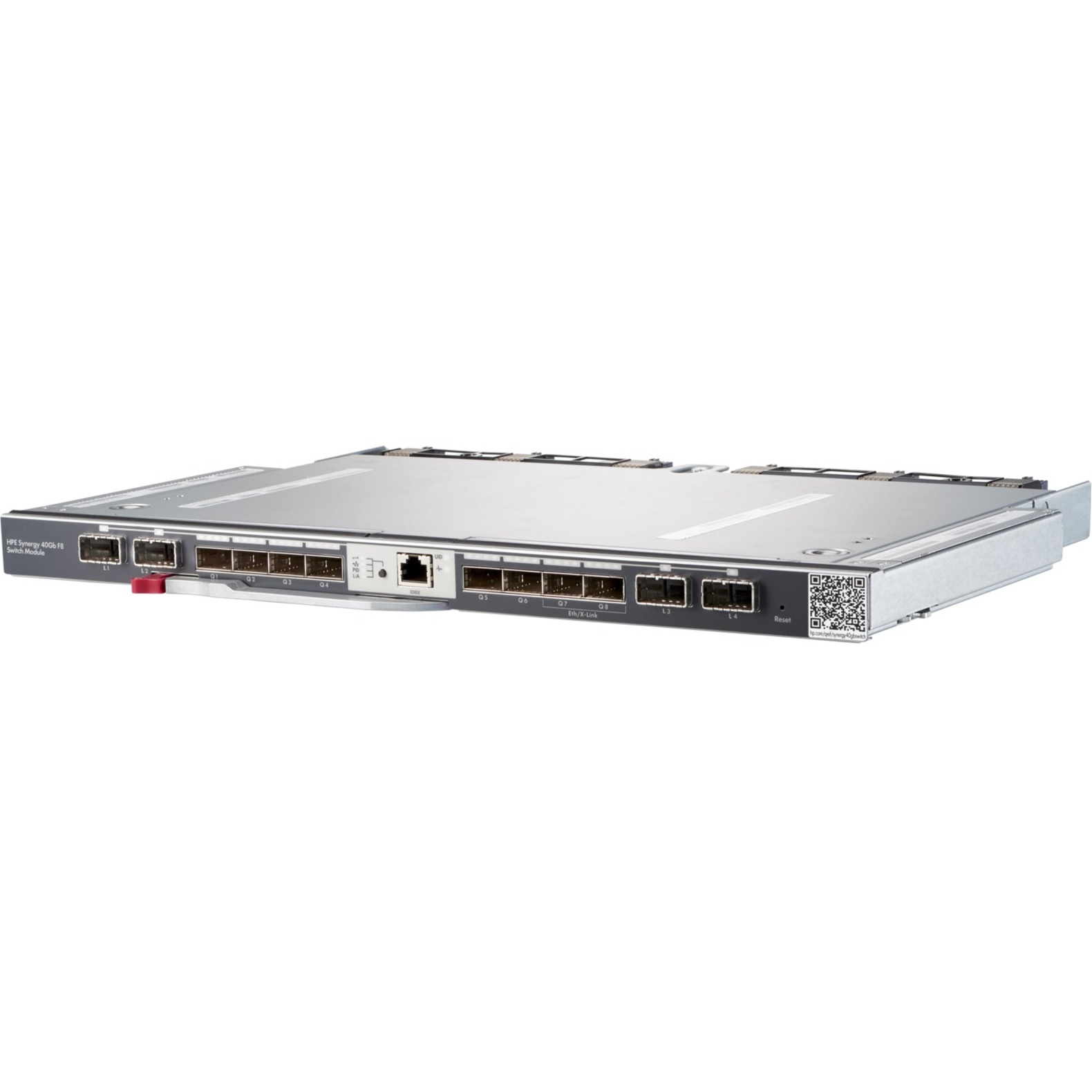 HPE Synergy 40Gb F8 Switch Module - For Switching FabricOptical Fiber40 Gigabit Ethernet - 40GBase-SR4, 40GBase-LR4 - 6 x Expansion Slots - QSFP+