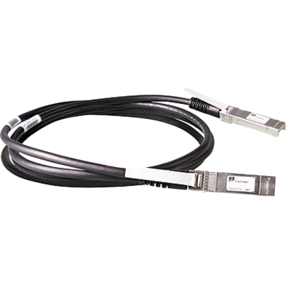 HPE X240 10G SFP+ SFP+ 5m DAC Cable - 16.40 ft SFP+ Network Cable for Network Device - First End: 1 x SFP+ Network - Second End: 1 x SFP+ Network - Refurbished