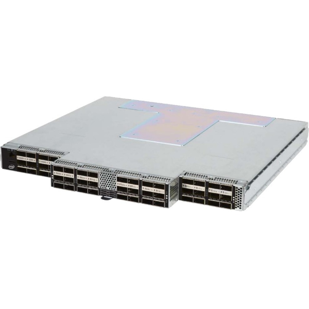 HPE Intel Omni-Path Architecture 100Gb 48-port Unmanaged Switch - 100 Gigabit Ethernet - 100GBase-X - Modular - Optical Fiber - 1U - Rack-mountable, Rail-mountable - 3 Year Limited Warranty