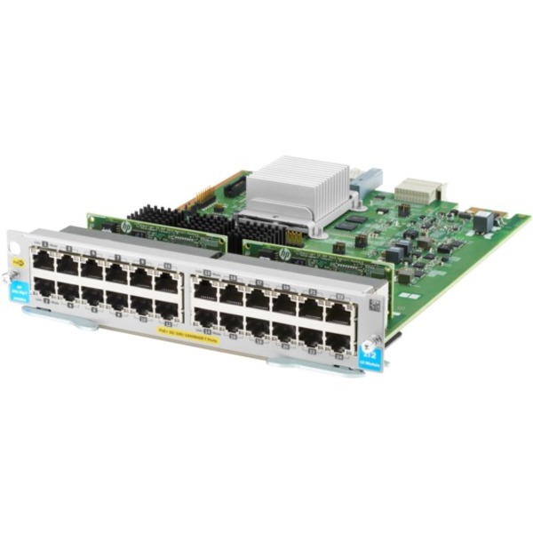 HPE 5400R 24-port 10/100/1000BASE-T PoE+ with MACsec v3 zl2 Module - For Data Networking - 24 x RJ-45 1000Base-T LAN - Twisted PairGigabit Ethernet - 1000Base-T - 1