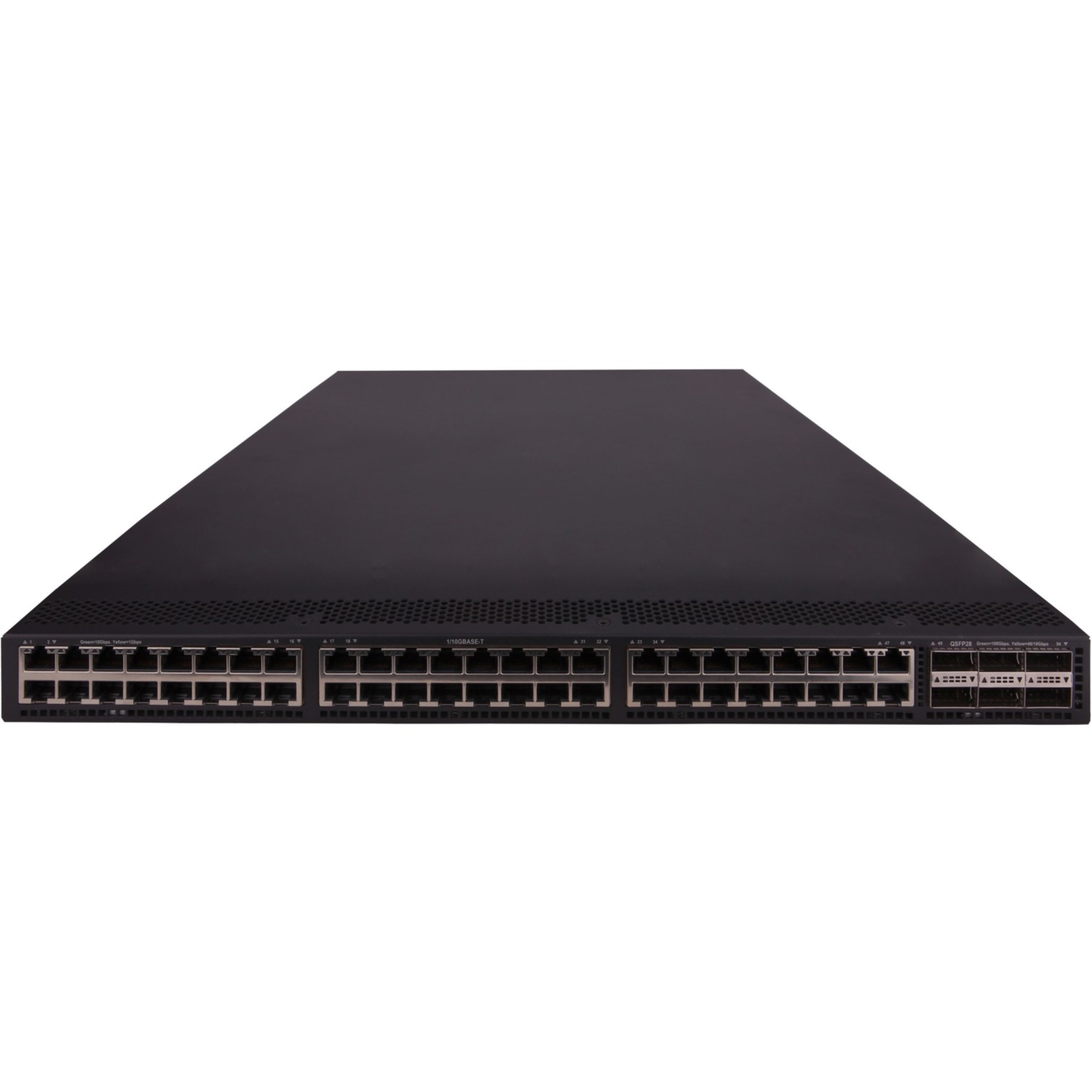 HPE FlexFabric 5940 48XGT 6QSFP28 Switch - 48 Ports - Manageable - 10 Gigabit Ethernet, 100 Gigabit Ethernet - 10GBase-T, 100