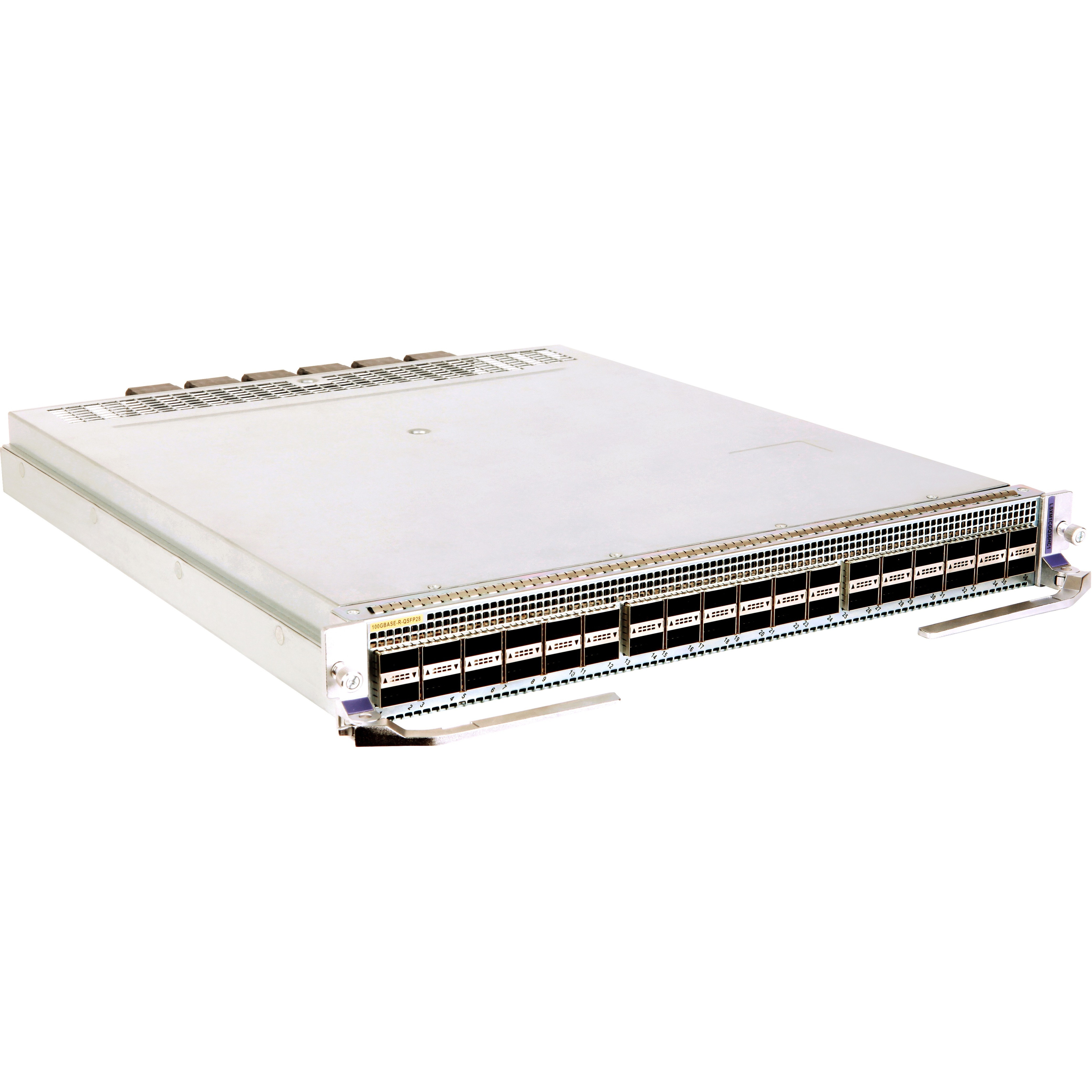 HPE FlexFabric 12900E 36-port 100GbE QSFP28 HB Module - For Data Networking, Optical NetworkOptical Fiber100 Gigabit Ethernet - 100GBase-X - 36 x Expansion Slots - QSFP - 1