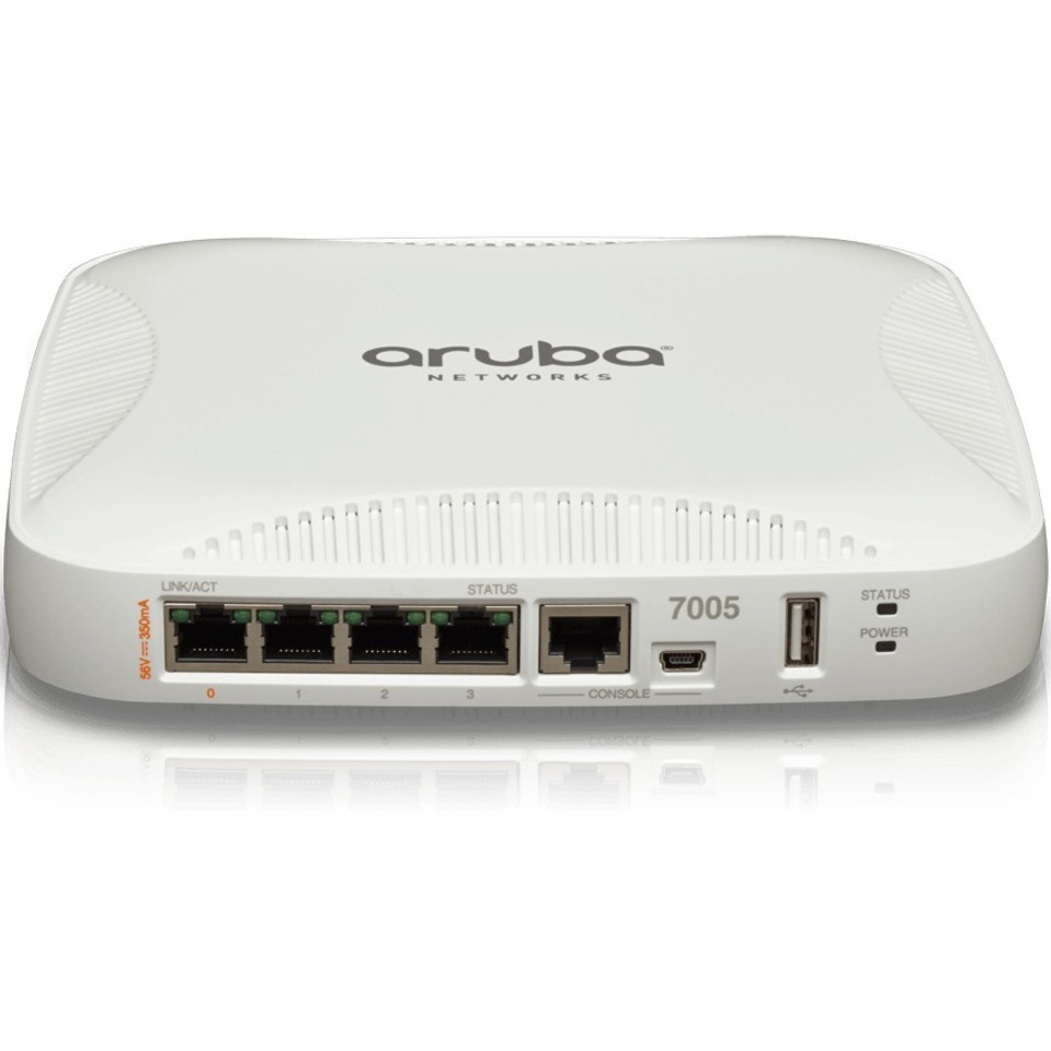 HPE 7005 Wireless LAN Controller - 4 x Network (RJ-45) - Gigabit Ethernet - Desktop