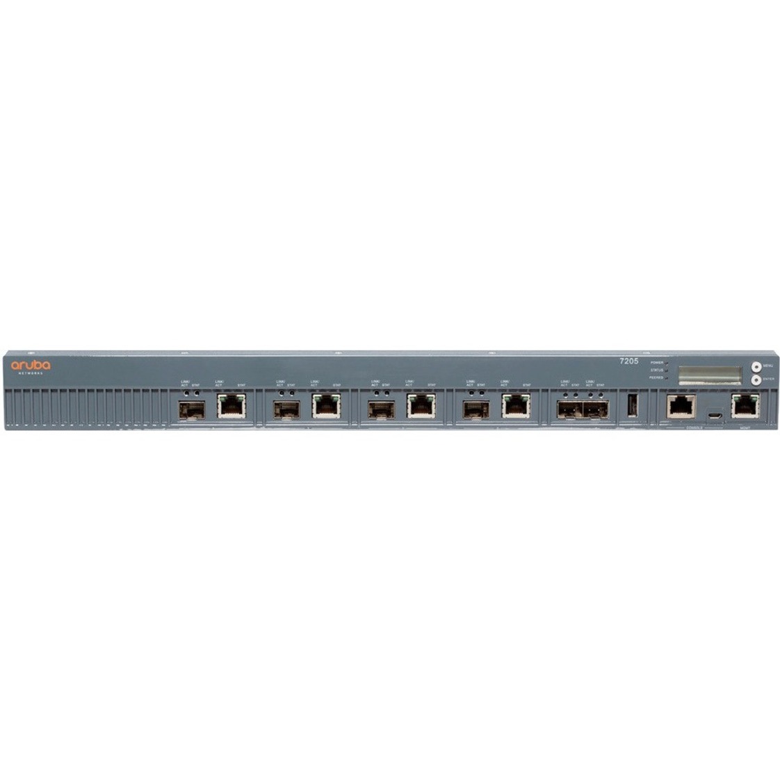 HPE 7205 Wireless LAN Controller - 4 x Network (RJ-45) - 10 Gigabit Ethernet, Gigabit Ethernet - Desktop