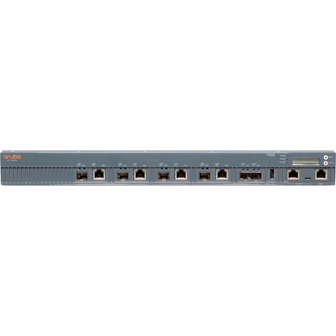 HPE 7205 Wireless LAN Controller - 4 x Network (RJ-45) - 10 Gigabit Ethernet, Gigabit Ethernet - Desktop