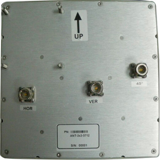 HPE Outdoor MIMO Antenna KIT ANT-3X3-5712 - 4.9 GHz to 6 GHz - 12 dBi - OutdoorPole/Wall - Directional - N-Type Connector - v