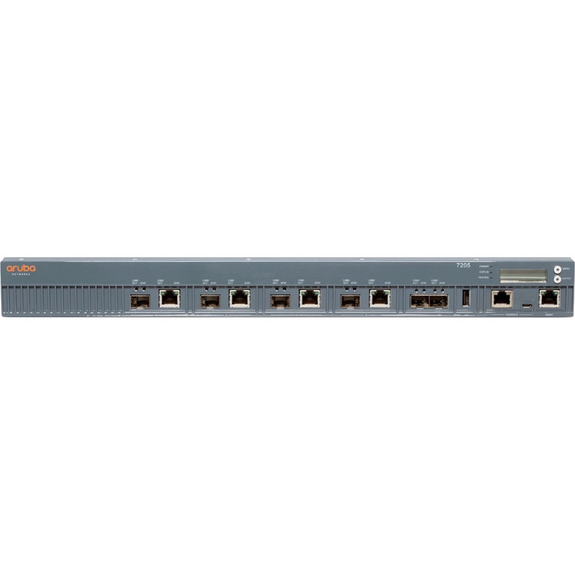 HPE 7205 Wireless LAN Controller - 4 x Network (RJ-45) - 10 Gigabit Ethernet, Gigabit Ethernet - Desktop