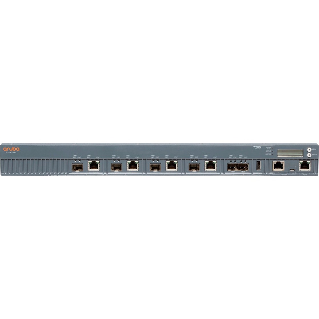 HPE 7205 Wireless LAN Controller - 4 x Network (RJ-45) - 10 Gigabit Ethernet, Gigabit Ethernet - Desktop