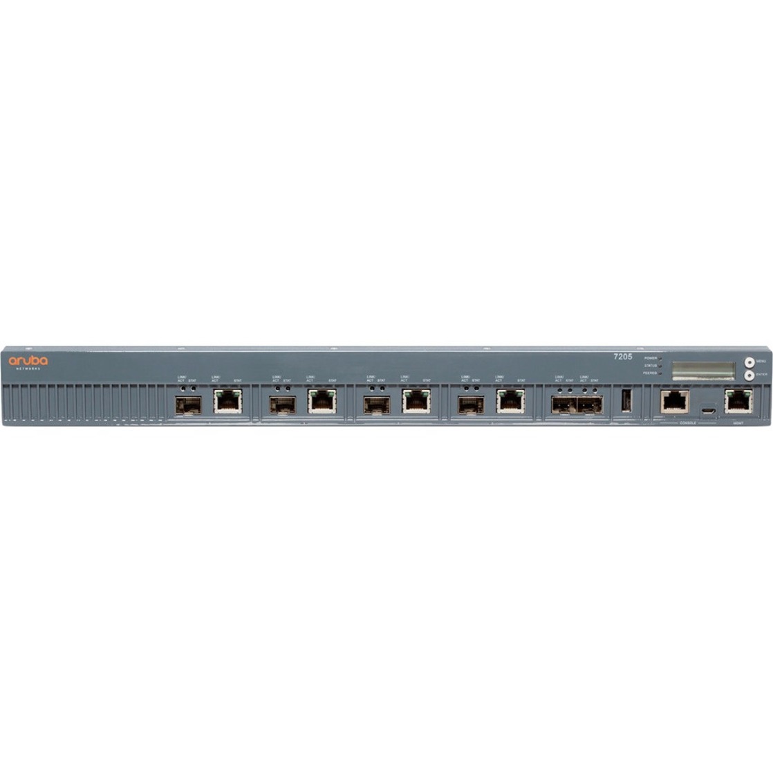 HPE 7205 Wireless LAN Controller - 4 x Network (RJ-45) - 10 Gigabit Ethernet, Gigabit Ethernet - Desktop
