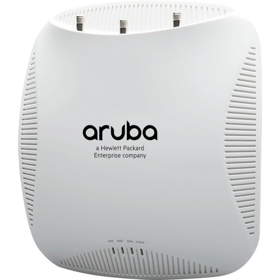 HPE Instant IAP-214 IEEE 802.11ac 1.30 Gbit/s Wireless Access Point - 5 GHz, 2.40 GHz - MIMO Technology - 1 x Network (RJ-45) - Gigabit Ethernet - Wall Mountable, Ceiling Mountable