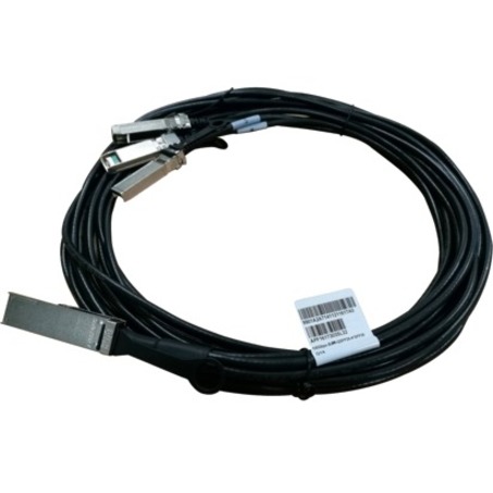 HPE X240 QSFP28 4xSFP28 3m Direct Attach Copper Cable - 9.84 ft QSFP28/SFP28 Network Cable for Network Device, Switch - First End: 1 x QSFP28 Network - Male - Second End: 4 x SFP28 Network - Male - 100 Gbit/s - 1