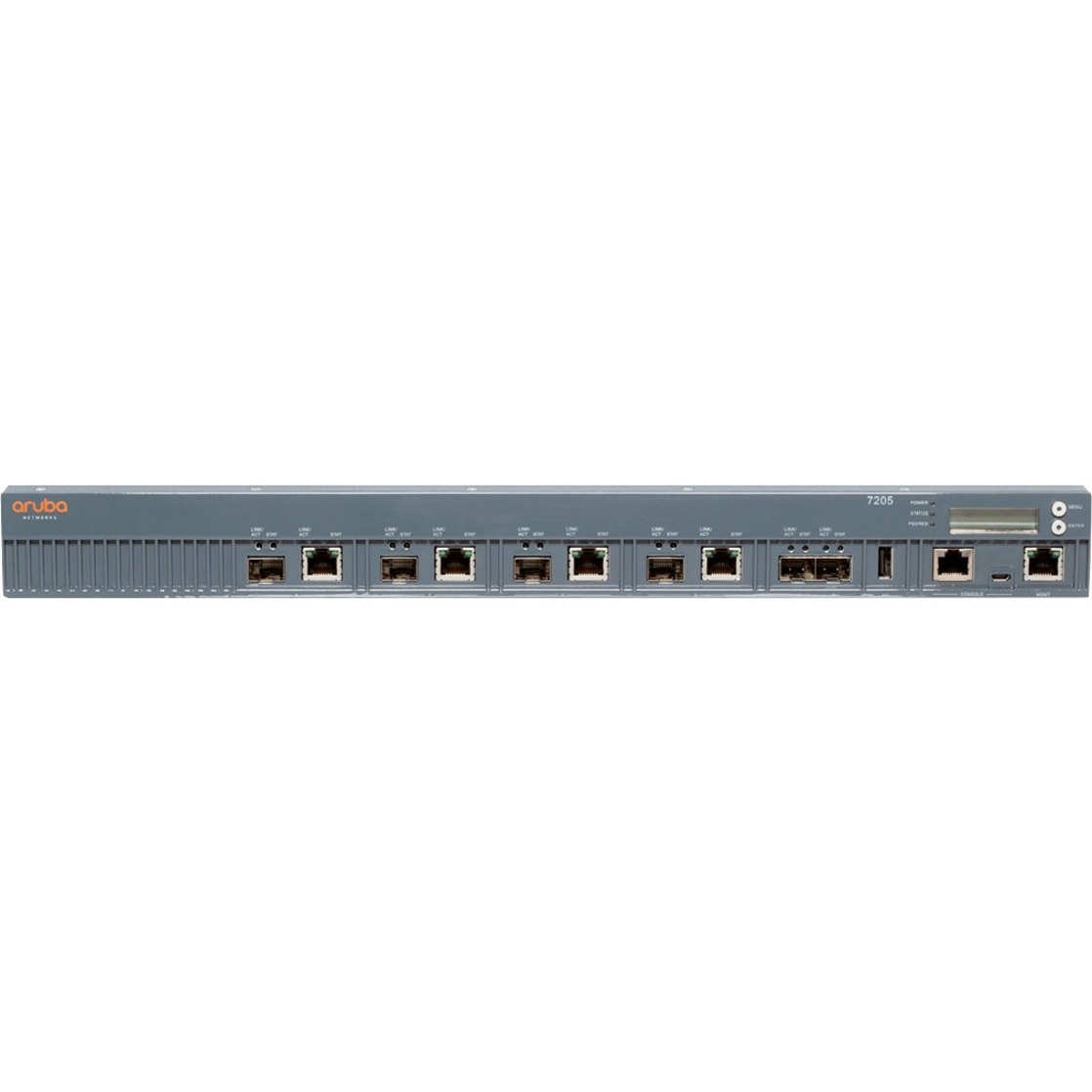 HPE 7205 Wireless LAN Controller - 4 x Network (RJ-45) - 10 Gigabit Ethernet, Gigabit Ethernet - Desktop