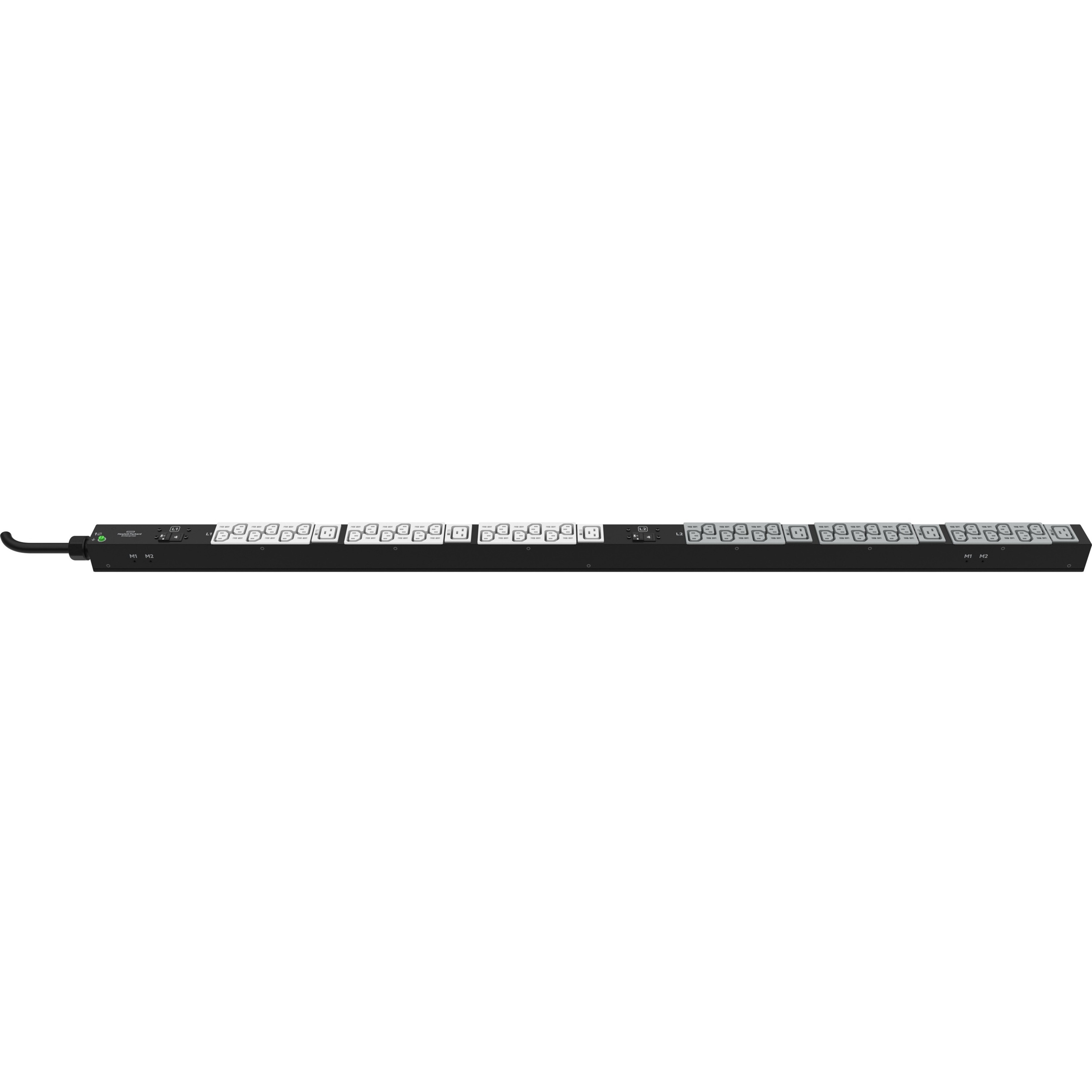 HPE Standard G2 Basic 20-Outlet PDU - Basic - NEMA L6-30P - 20 x IEC 60320 C13 - 230 V AC - 4900 W - Vertical - Rack-mountable