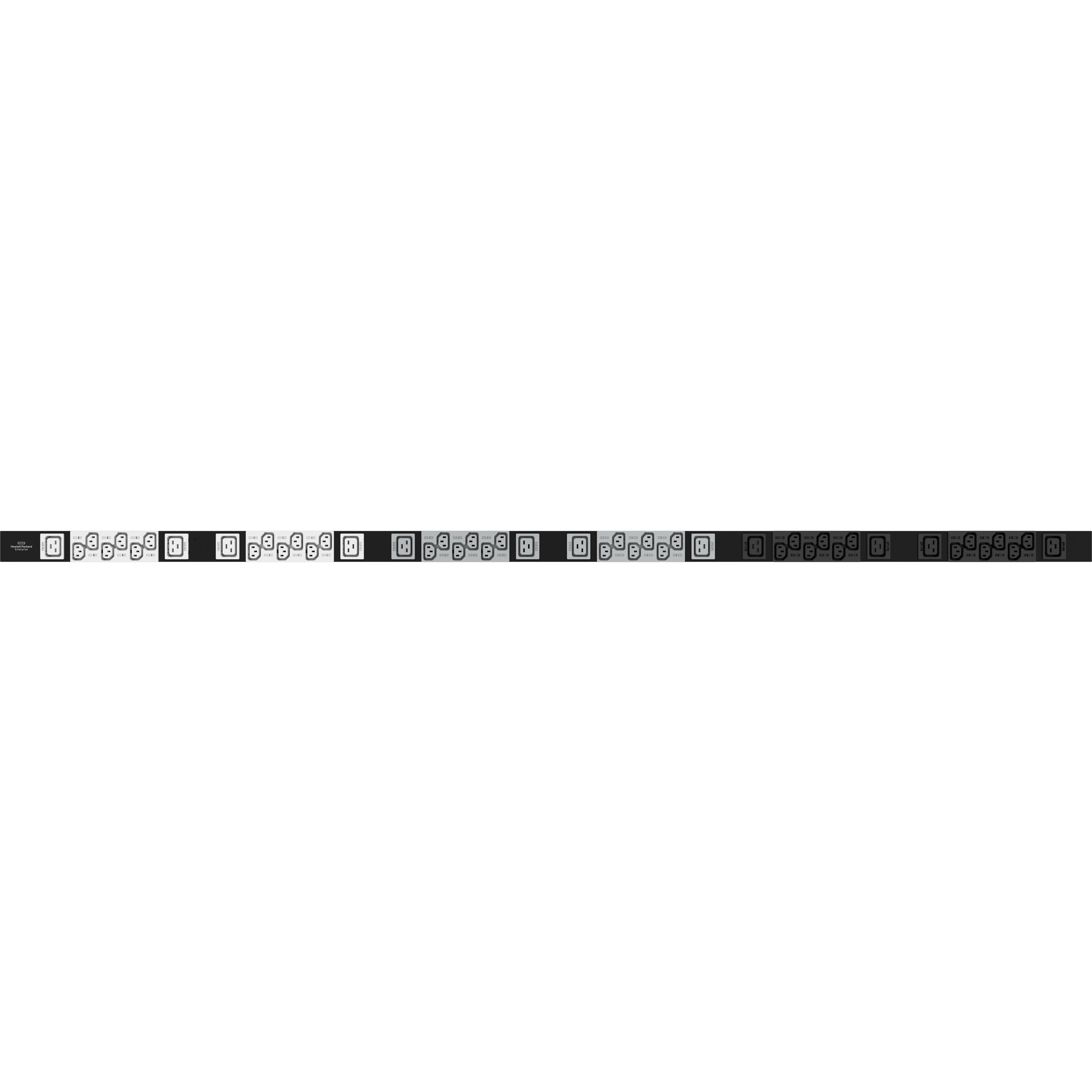HPE Standard G2 Basic 48-Outlet PDU - Basic - IEC 60A (3PH) - 12 x IEC 60320 C19, 36 x IEC 60320 C13 - 230 V AC - 17.30 kW - Vertical - Rack-mountable