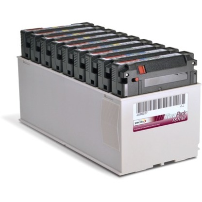 HPE Data Cartridge - Rewritable - 10 TB (Native) / 25 TB (Compressed) - 3517.06 ft Tape Length - 9 Pack